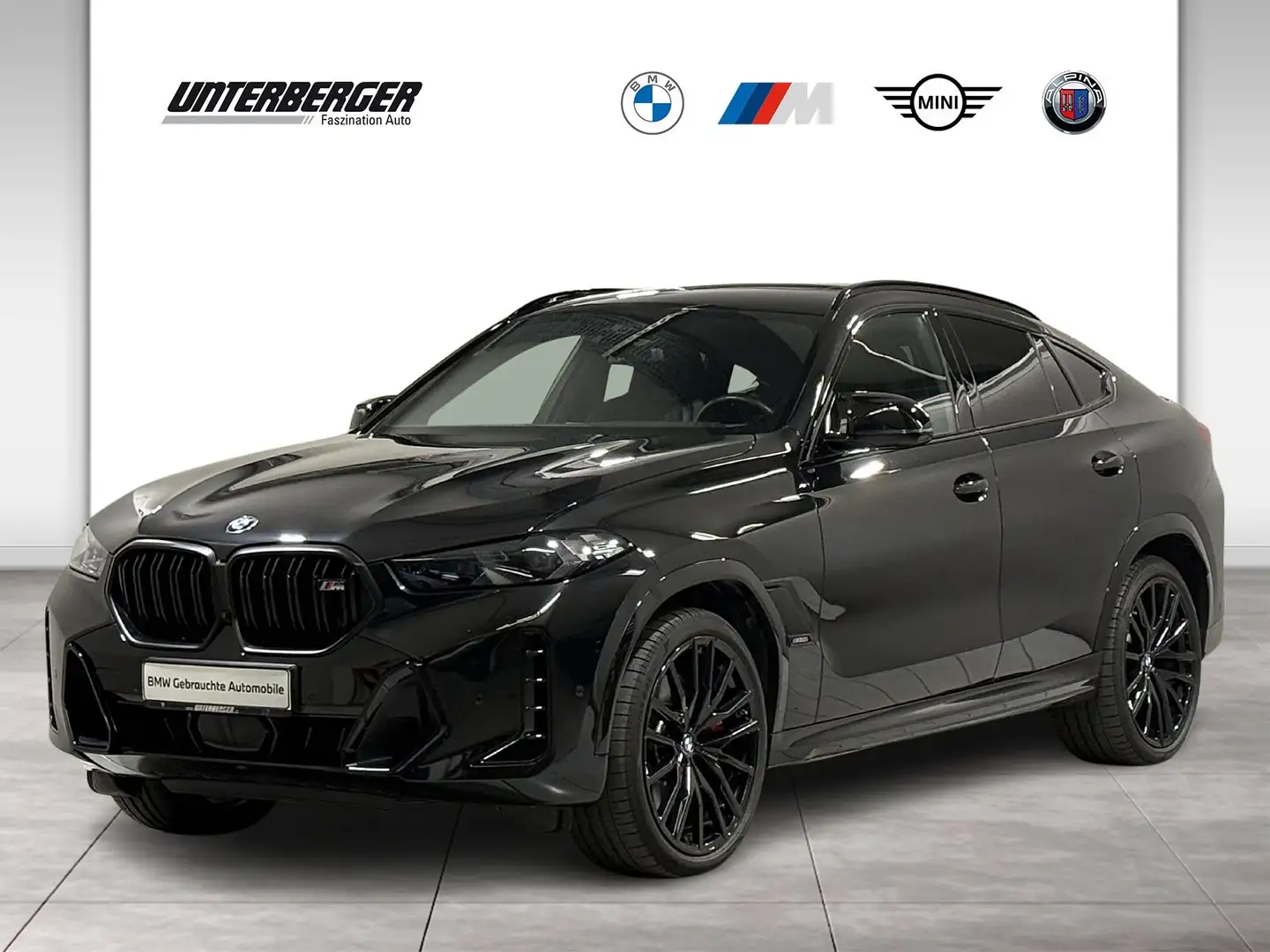 BMW X6 M60i xDrive Standhzg AHK M-Sitze ACC DA-Pro Schwarz - 1
