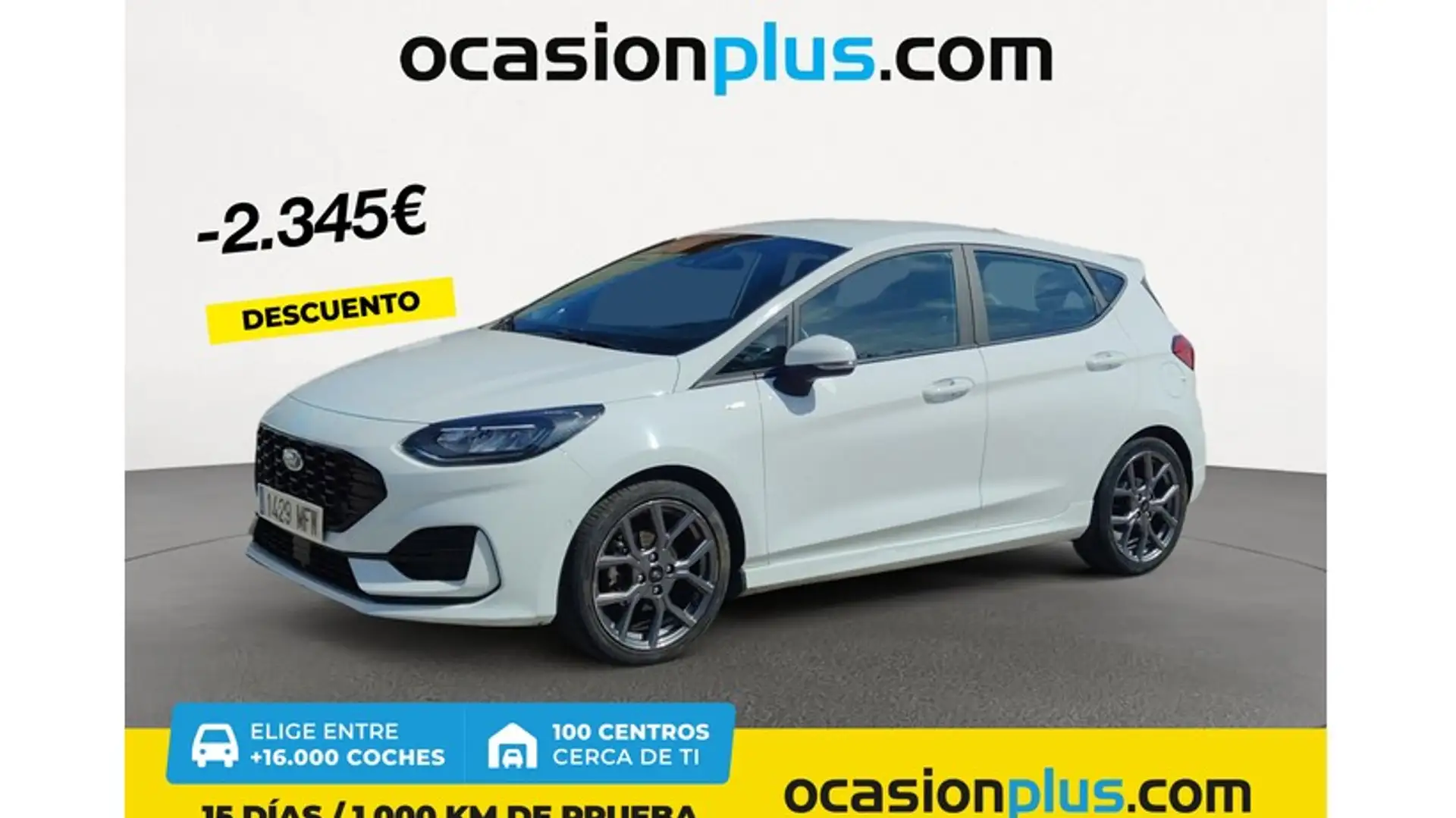 Ford Fiesta 1.0 EcoBoost MHEV ST Line 125 Blanco - 1