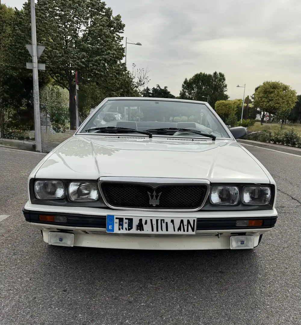 Maserati Biturbo Biturbo Spyder Weiß - 2
