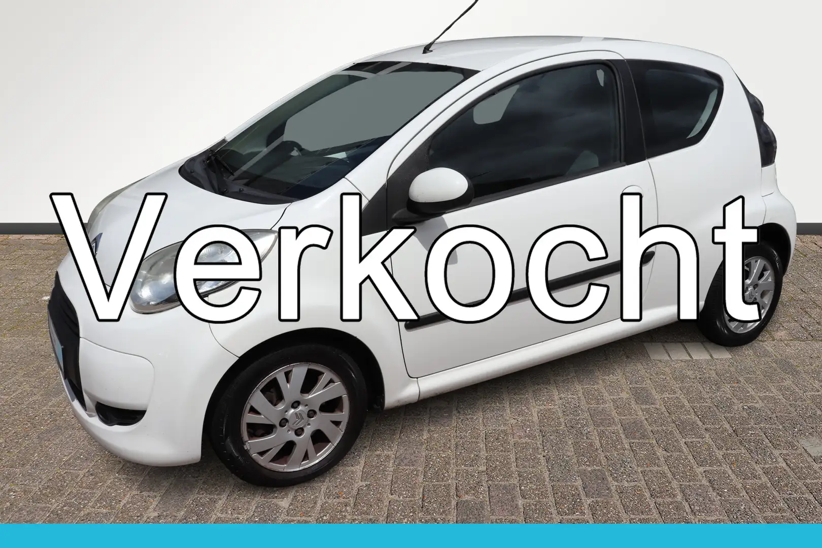 Citroen C1 1.0-12V Ambiance Airco. . Weiß - 1