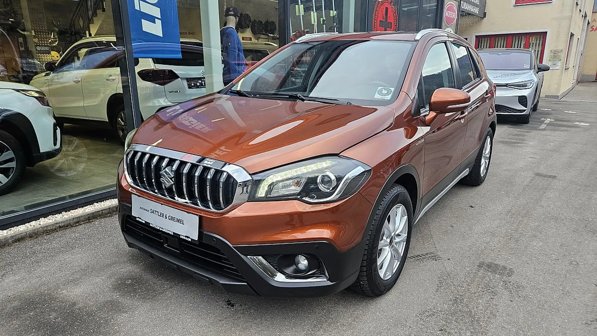 Suzuki SX4 S-Cross 1,4 DITC ALLGRIP flash Aut.**AHV** Braun - 2