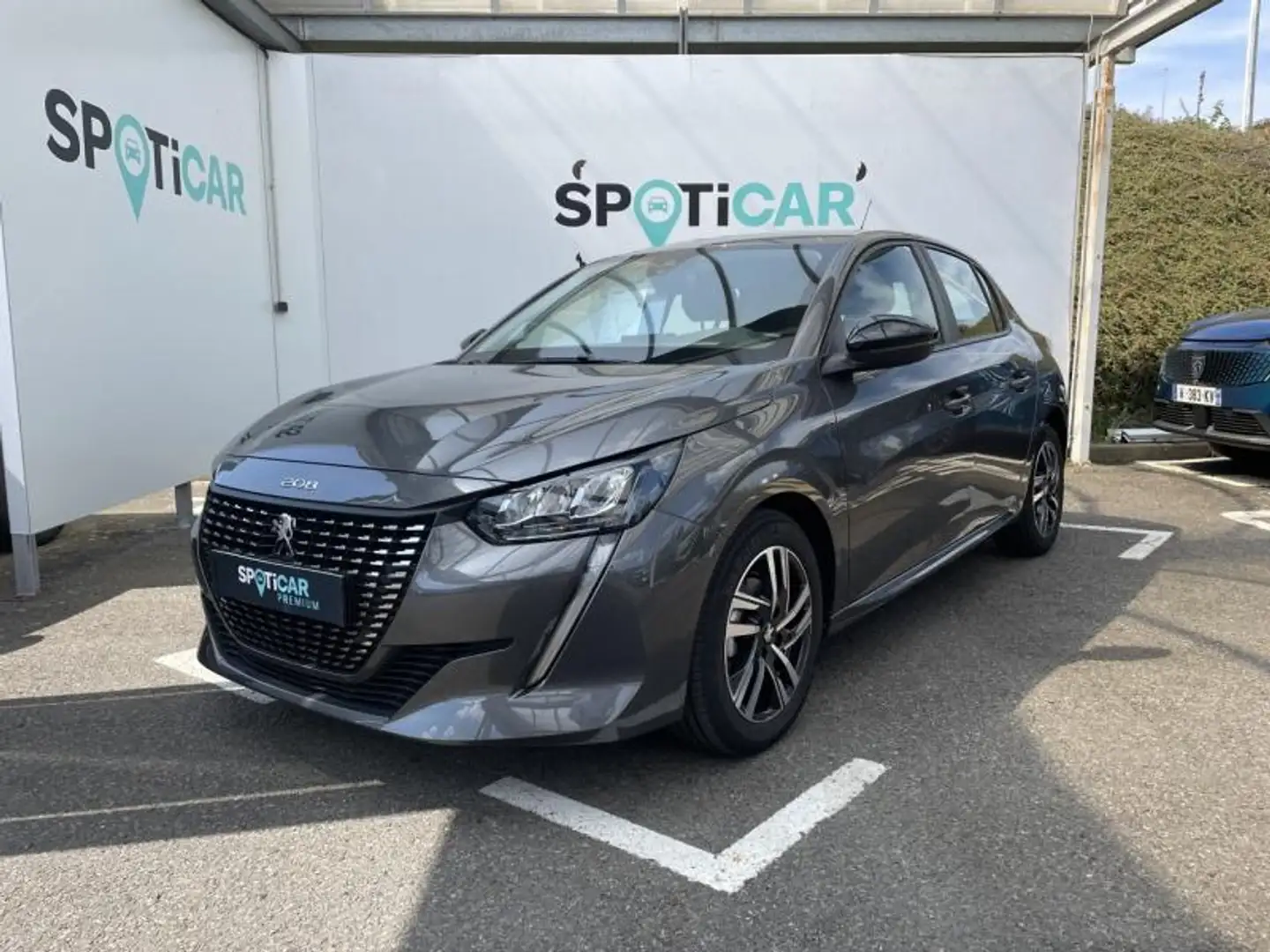 Peugeot 208 1.2 PureTech 75ch S\u0026S Active Pack Grijs - 1