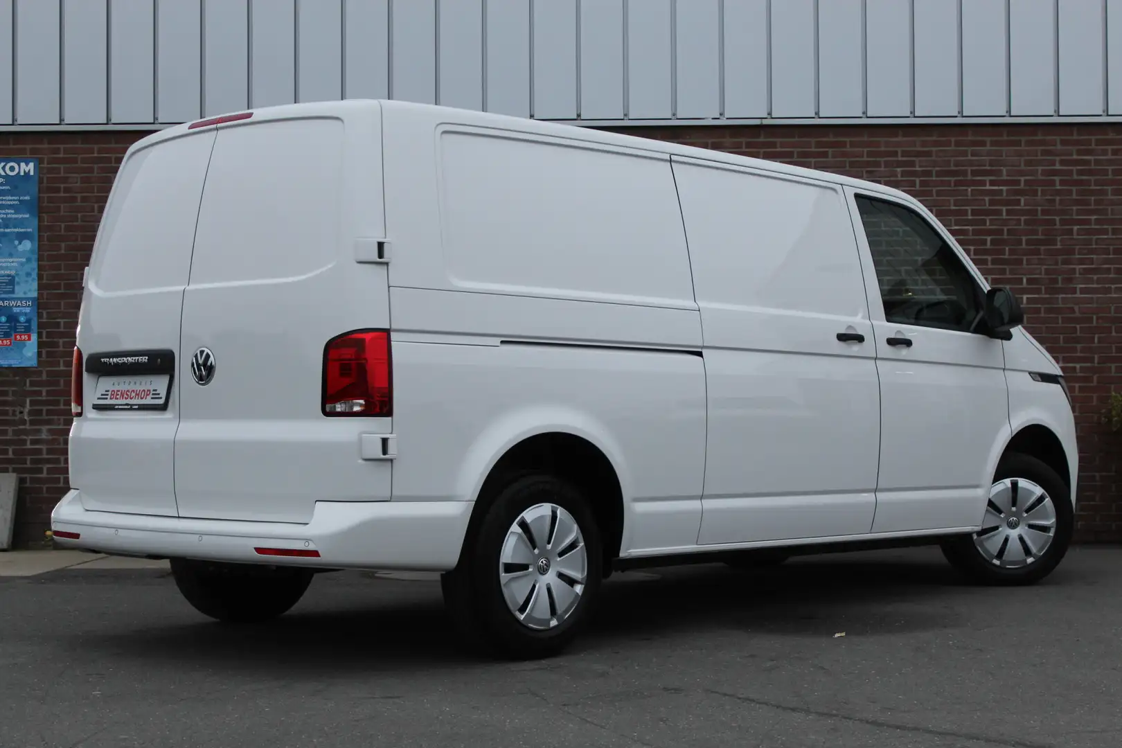 Volkswagen T6.1 Transporter 2.0 TDI 150PK DSG L2 |AIRCO|CRUISE|SENSOREN.ACHTER Weiß - 2