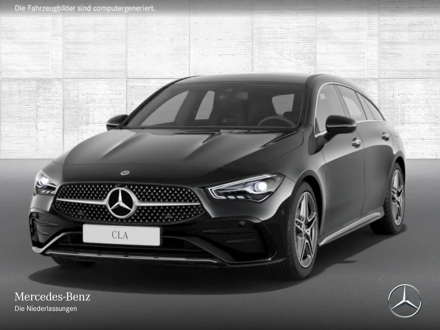 Mercedes-Benz CLA 200 AMG+PANO+360°+LED+TOTW+KEYLESS+7G Schwarz - 2