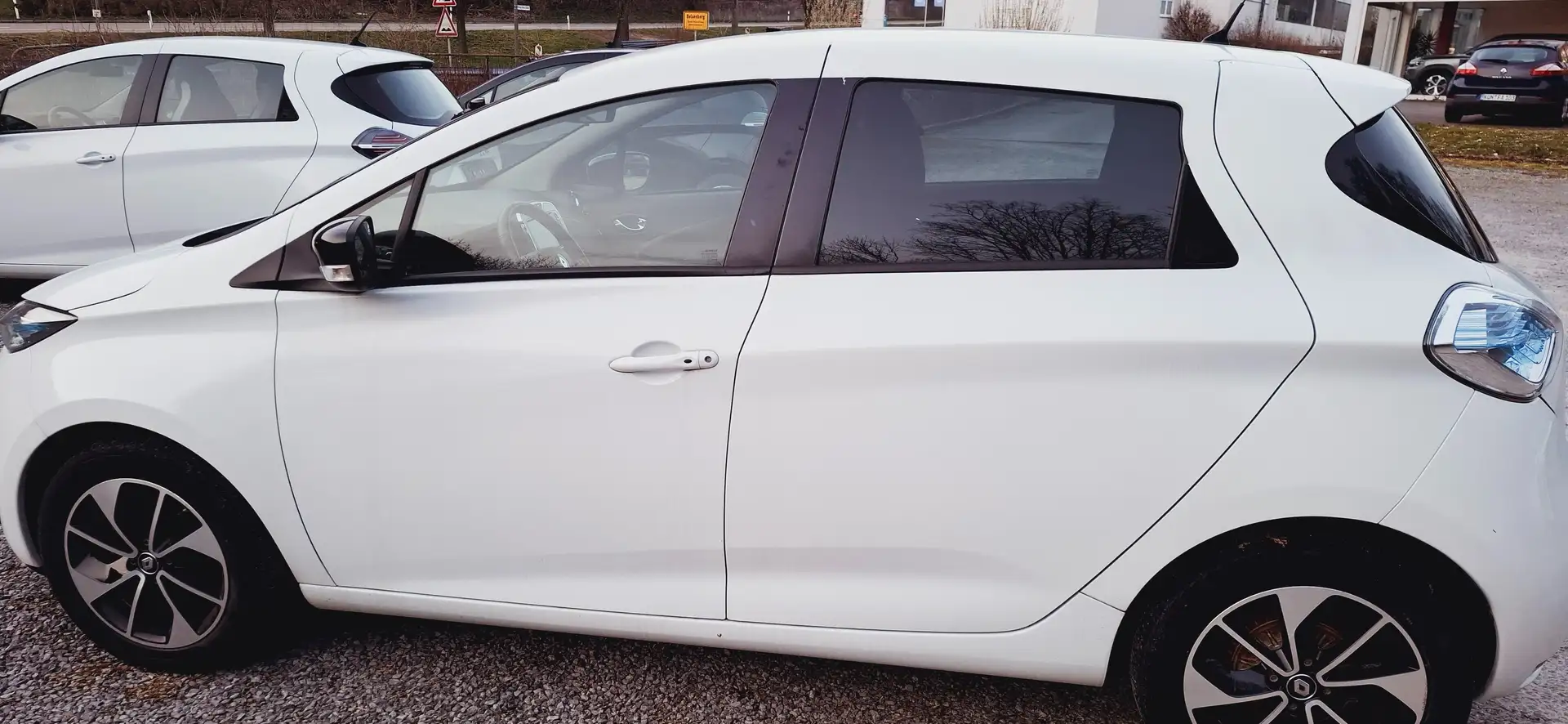 Renault ZOE (mit Batteriemiete) 41 kwh Intens Bílá - 2