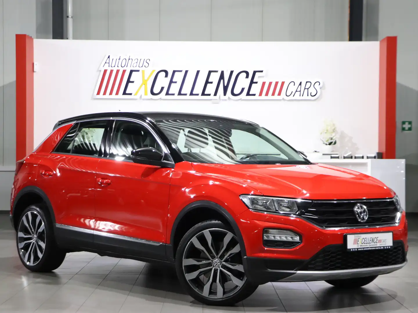 Volkswagen T-Roc 1.6 TDI STYLE / RED & BLACK / NAVI+KAMERA Rouge - 1