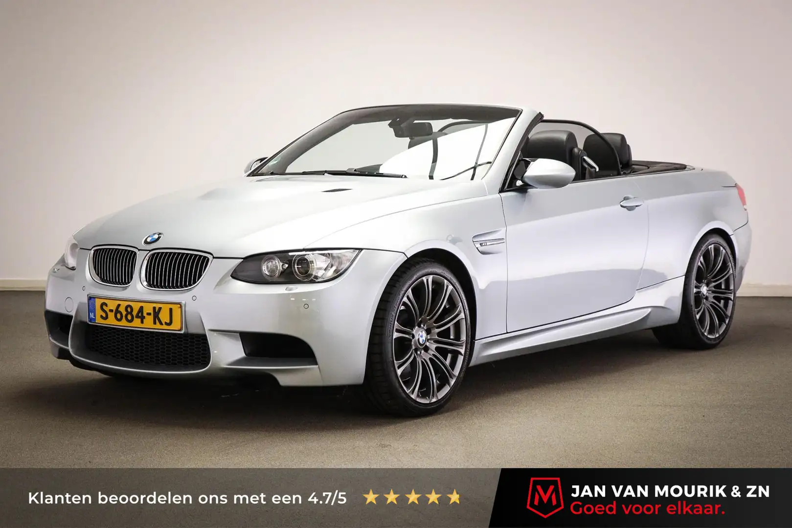 BMW M3 3-serie Cabrio M DCT | LEDER | DAB | NAVIGATIE | 1 Grijs - 1