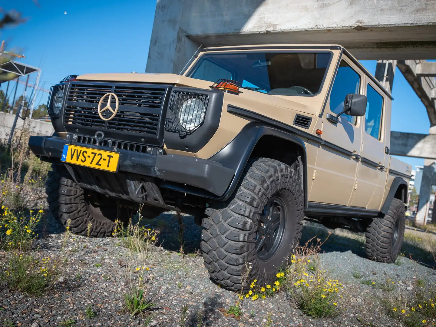Mercedes-Benz G 290 turbodiesel pick-up double cab Коричневий - 1