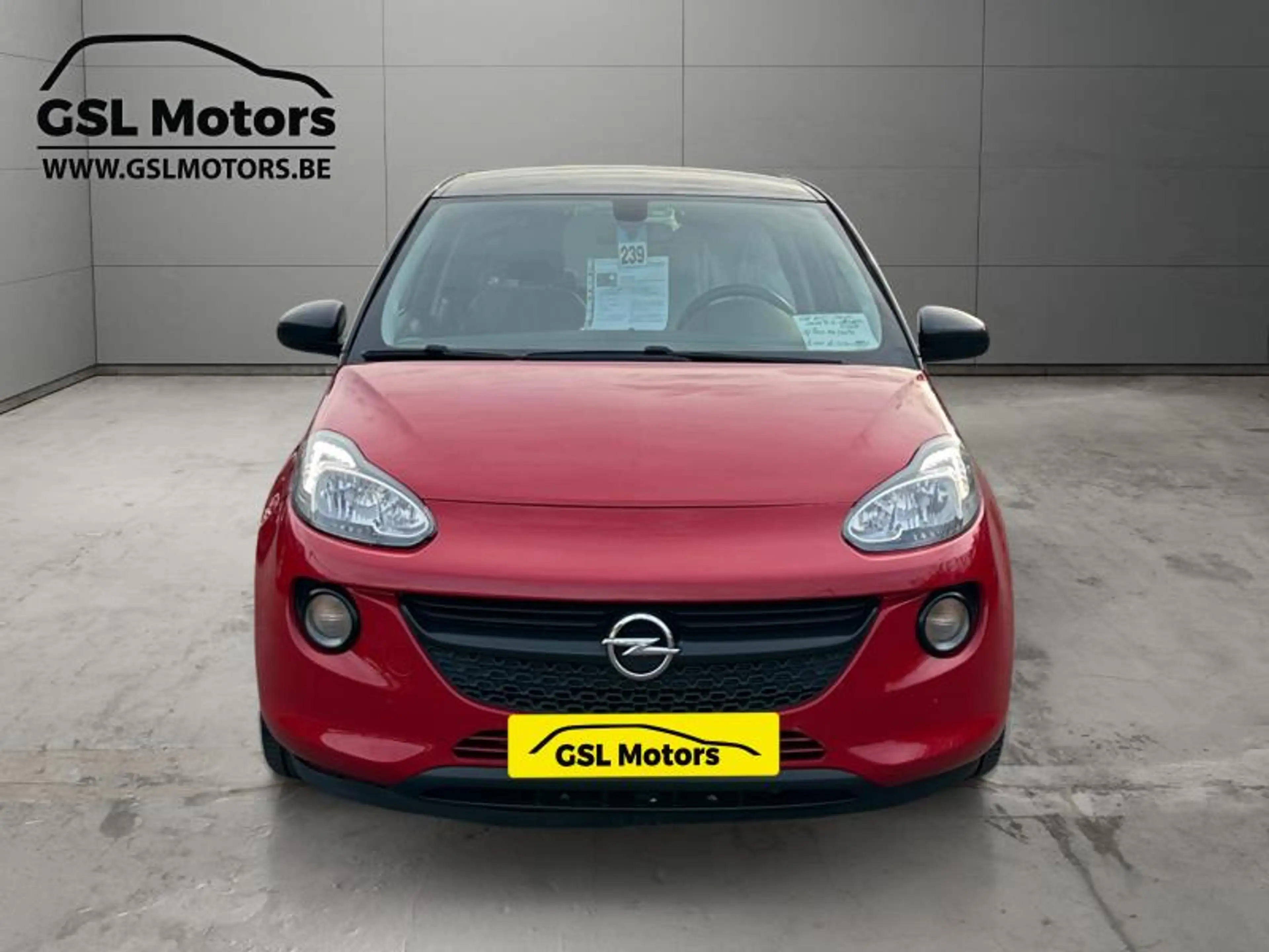 Opel Adam 1.0 90cv rouge 04/16 Airco Capteurs Bluetooth — photo 2