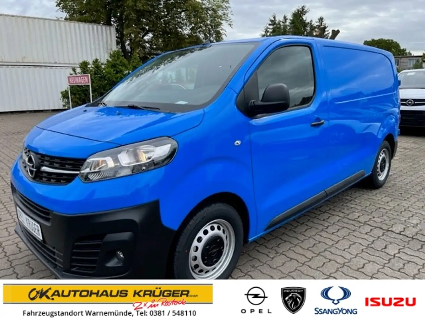 Opel Vivaro Cargo M 1.5 Diesel 6 Gang-Getriebe Klimaanlage Bleu - 1