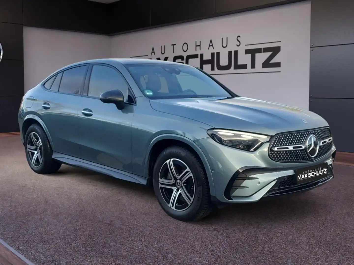 Mercedes-Benz GLC 450 d 4M Coupé AMG*Night*AHK*Pano-Dach*360° Silber - 2