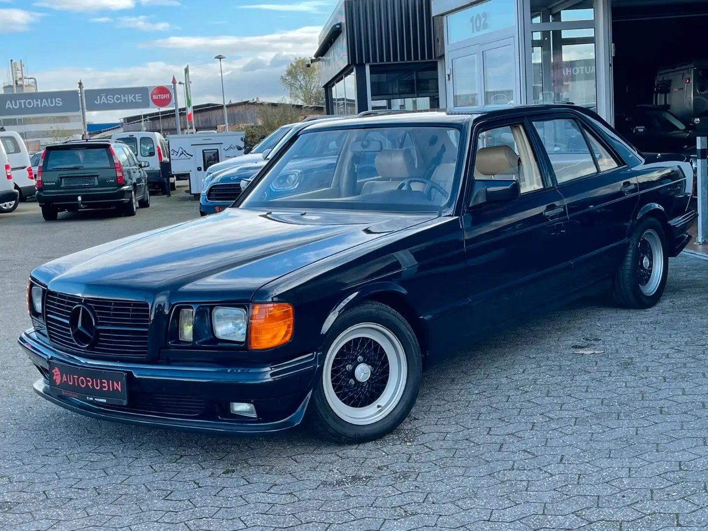 Mercedes-Benz 280 SE orig. LORINSER erst 92.000km SCHECKHEFT Modrá - 2