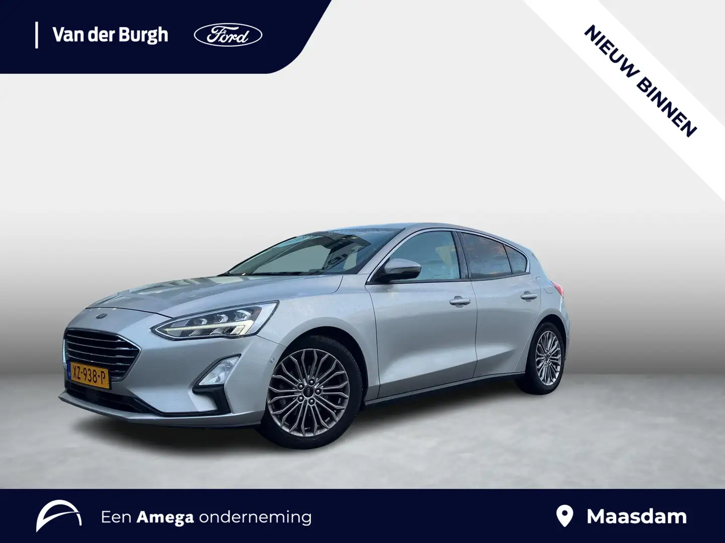 Ford Focus 5-deurs Titanium Business 1.0 EcoBoost 125pk | Win Gris - 1
