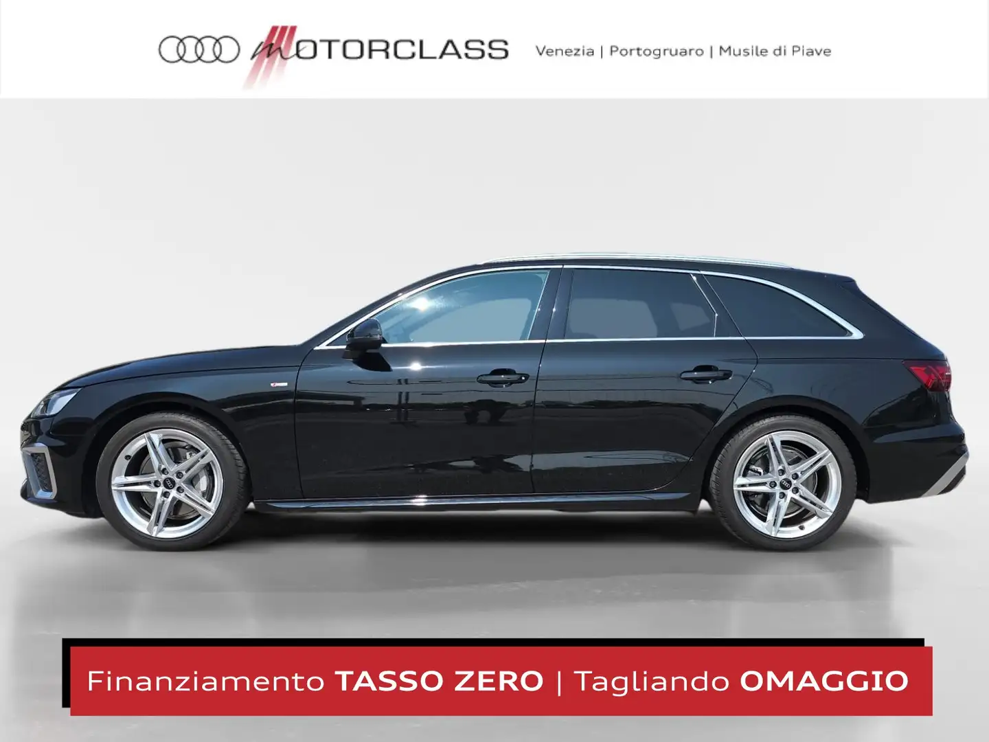 Audi A4 avant 40 2.0 tdi mhev 204cv s line edition quattro Nero - 2