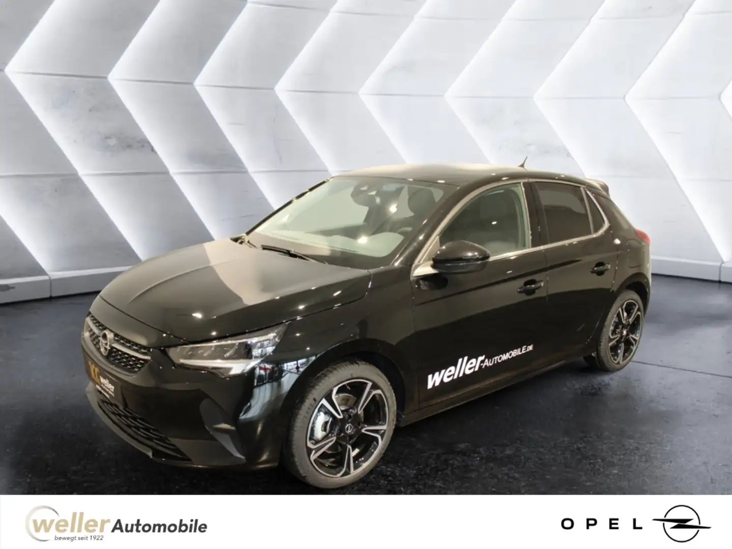 Opel Corsa F 1.2 Turbo ''Elegance'' Rückfahrkamera Sitzheizun Schwarz - 1