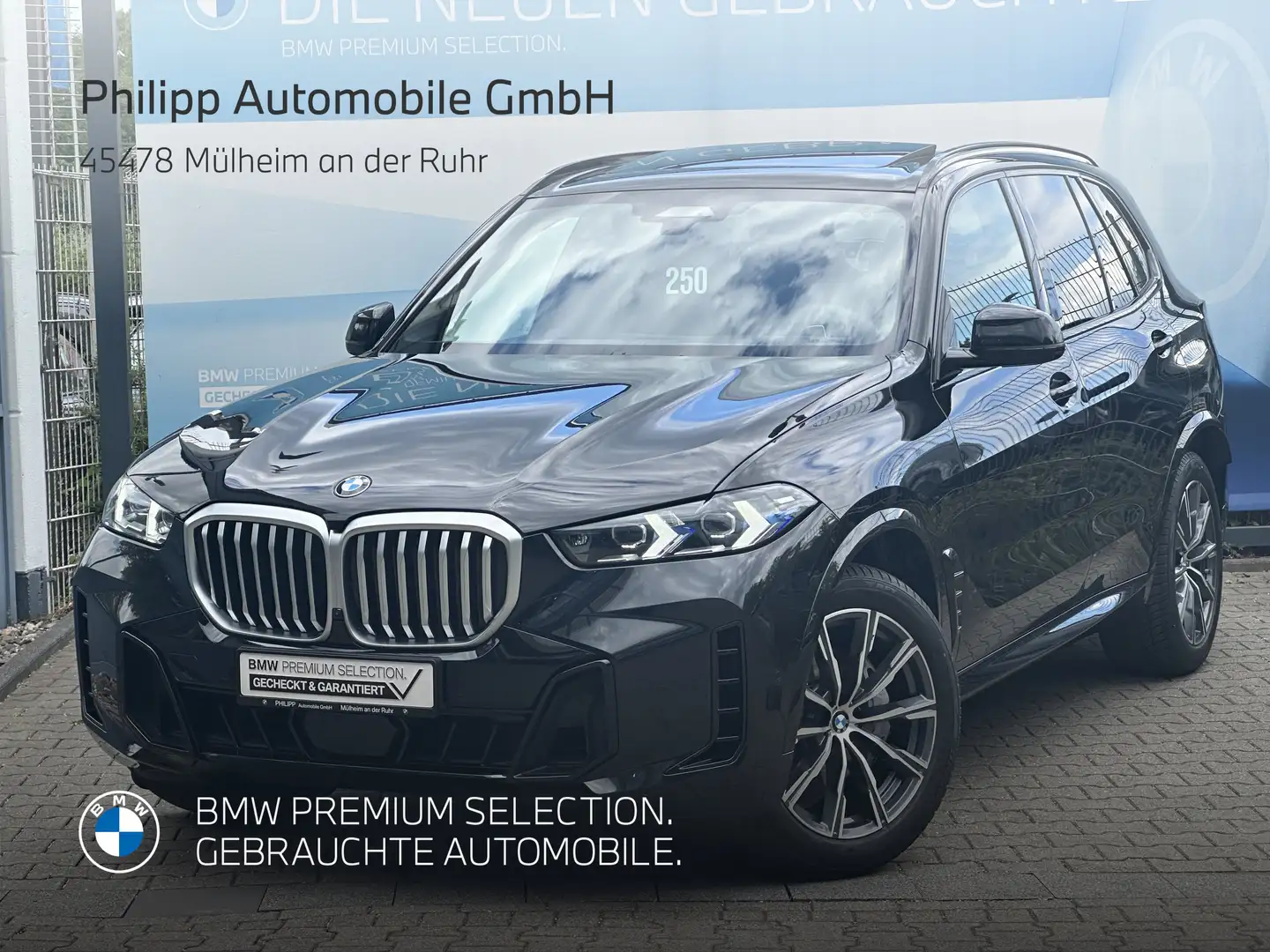 BMW X5 xDrive40d M Sport AHK PANO h&k Sitzlüft DaPro Schwarz - 2