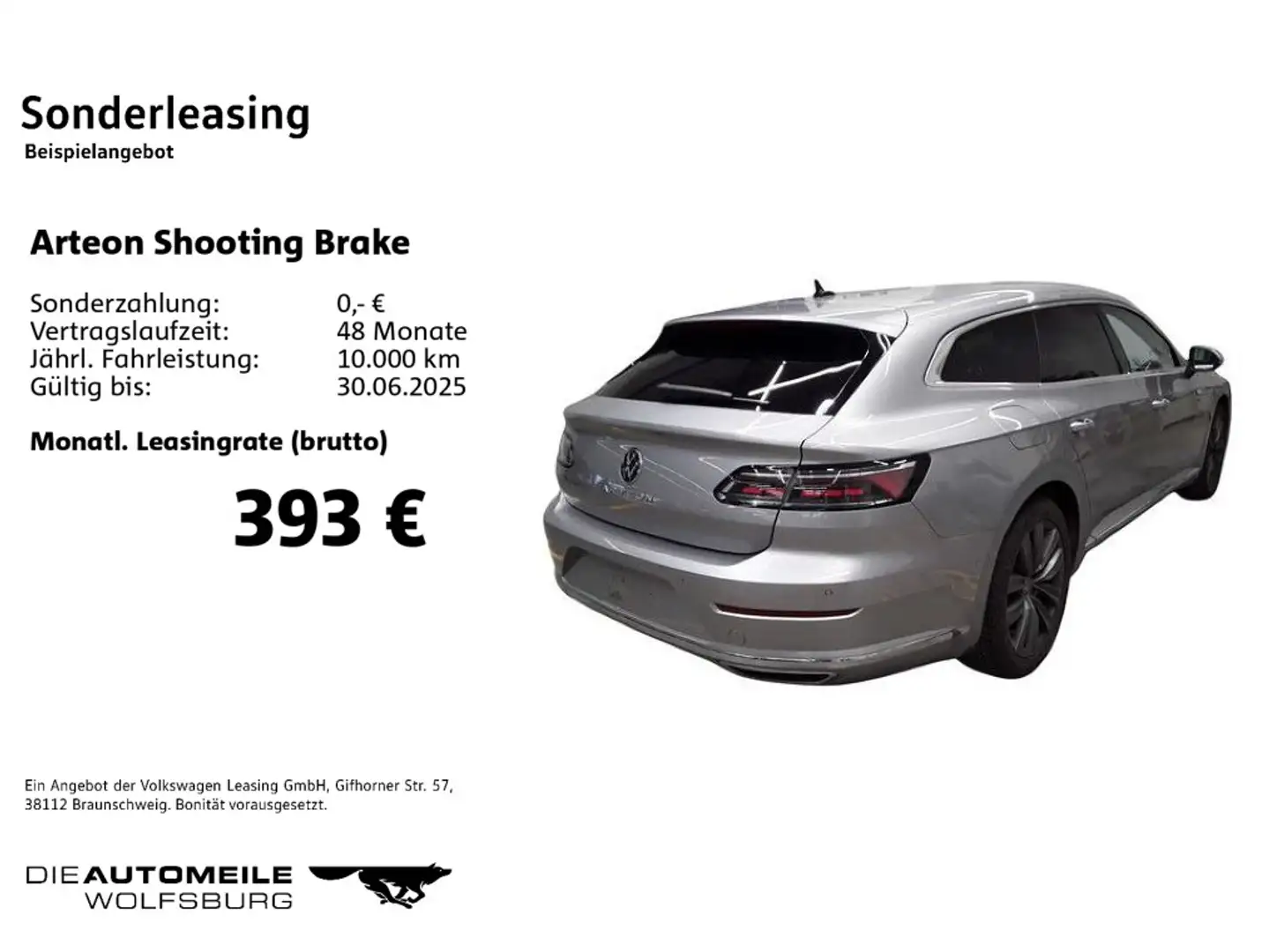 Volkswagen Arteon 2.0 TSI DSG Elegance LED/A Srebrny - 2