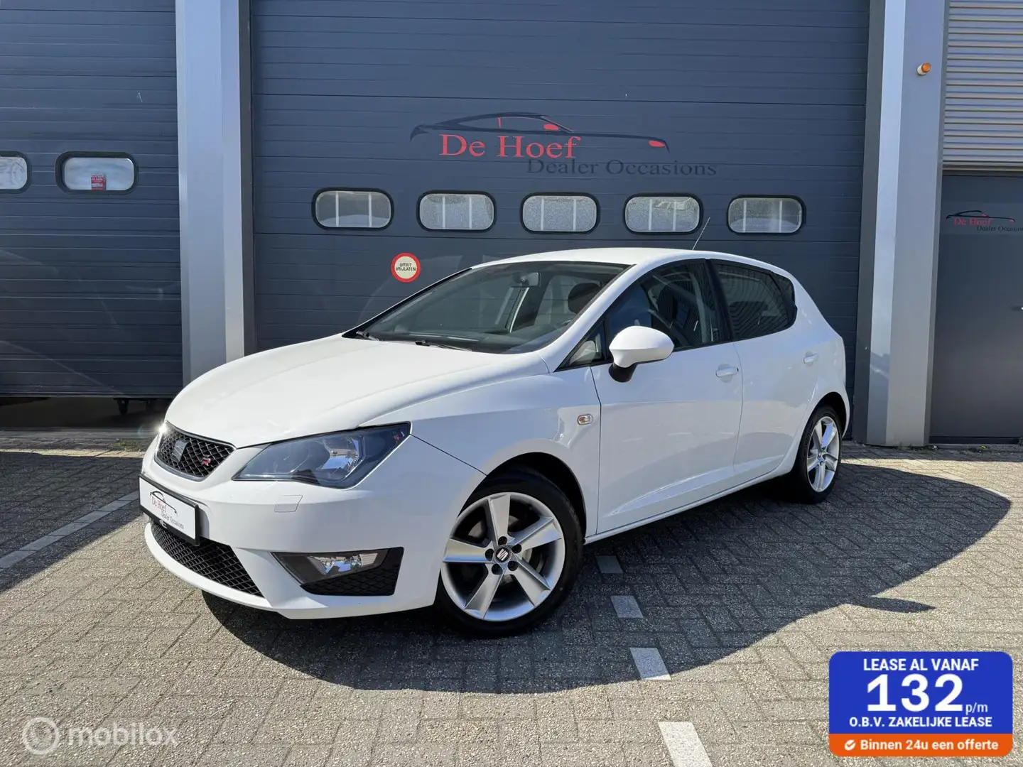 SEAT Ibiza 1.2 TSI FR✓Airco ✓Cruise ✓Nw APK Beyaz - 1