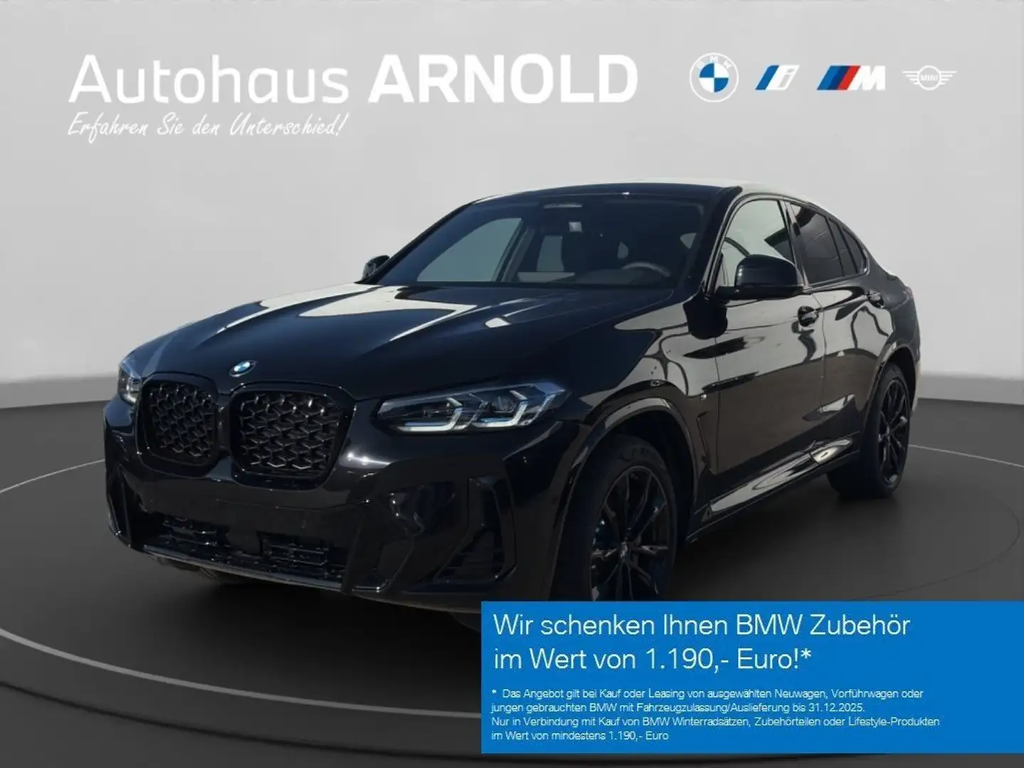 BMW X4 xDrive30d M Sportpaket Head-Up Komfortzugang Stand Noir - 1