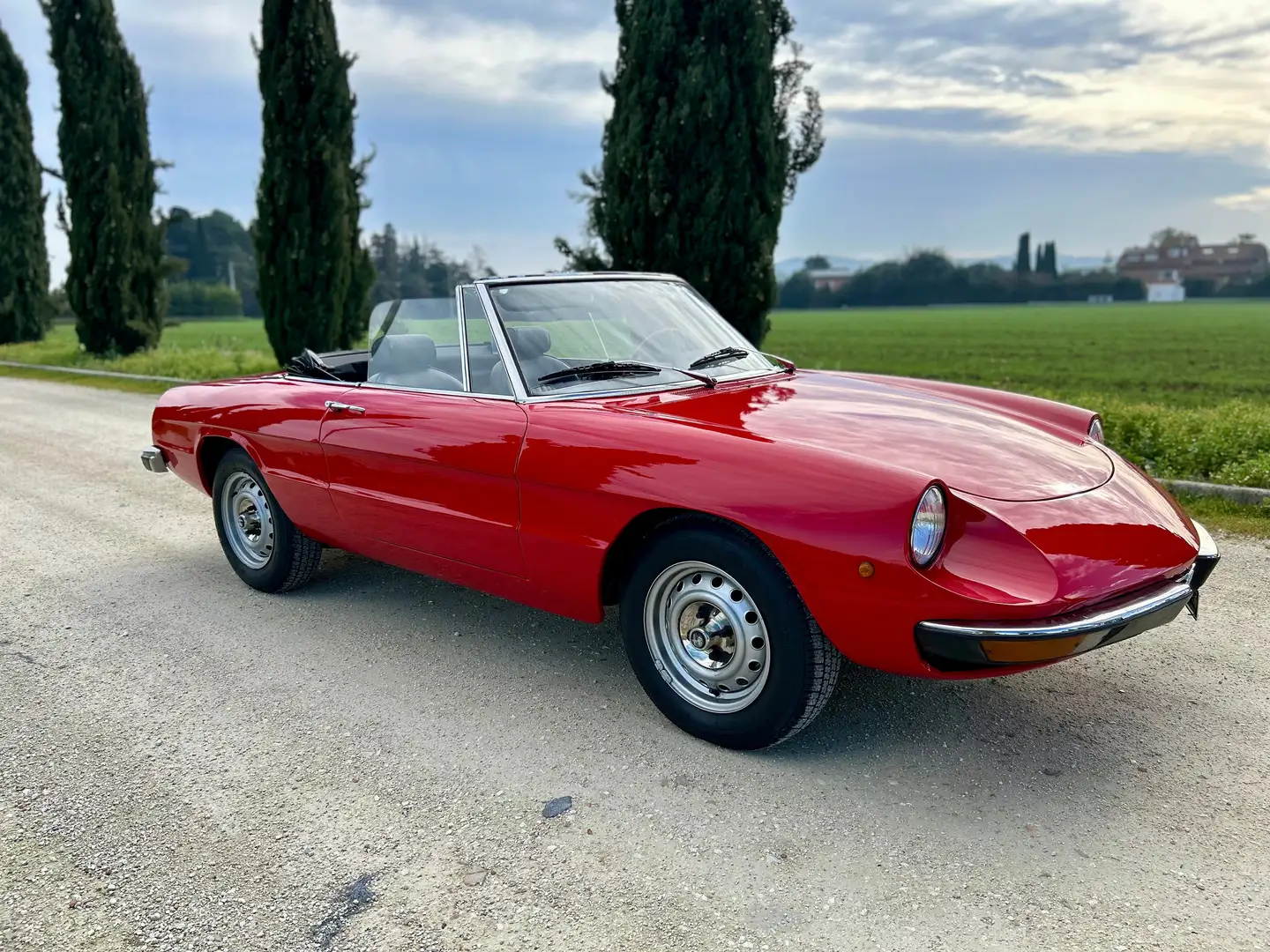 Alfa Romeo Spider 1.3 II SERIE " CODA TRONCA Červená - 2