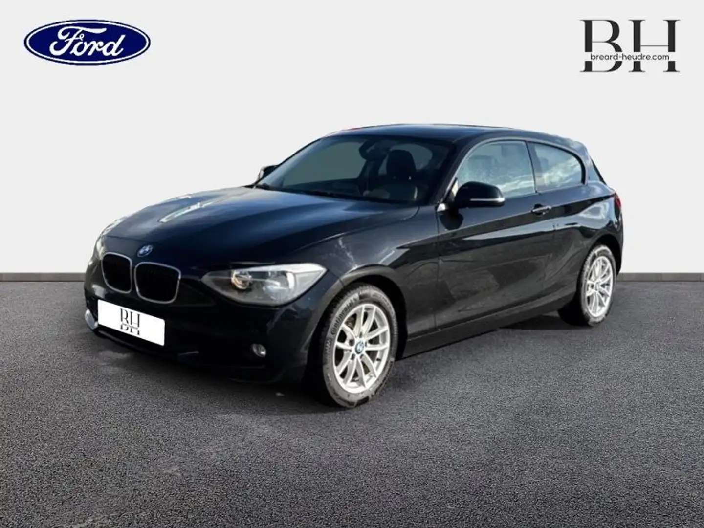 BMW 114 114i 102ch Lounge 3p Noir - 1