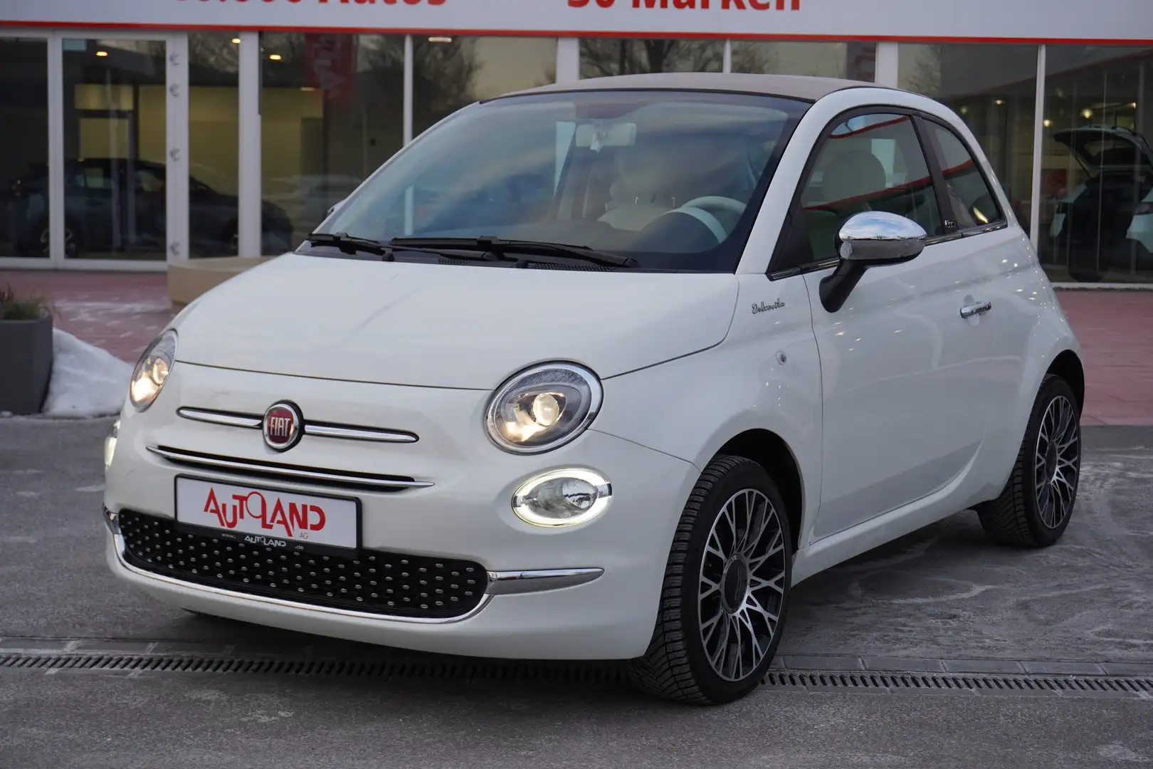 Fiat 500 1.0 M-Hybrid Dolcevita Android Apple DAB Blanc - 1