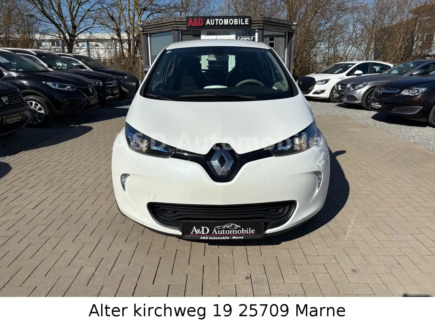Renault ZOE Zoe Life KLIMA.NAVI.TEMP. BT.Xenon.Alu. Weiß - 2