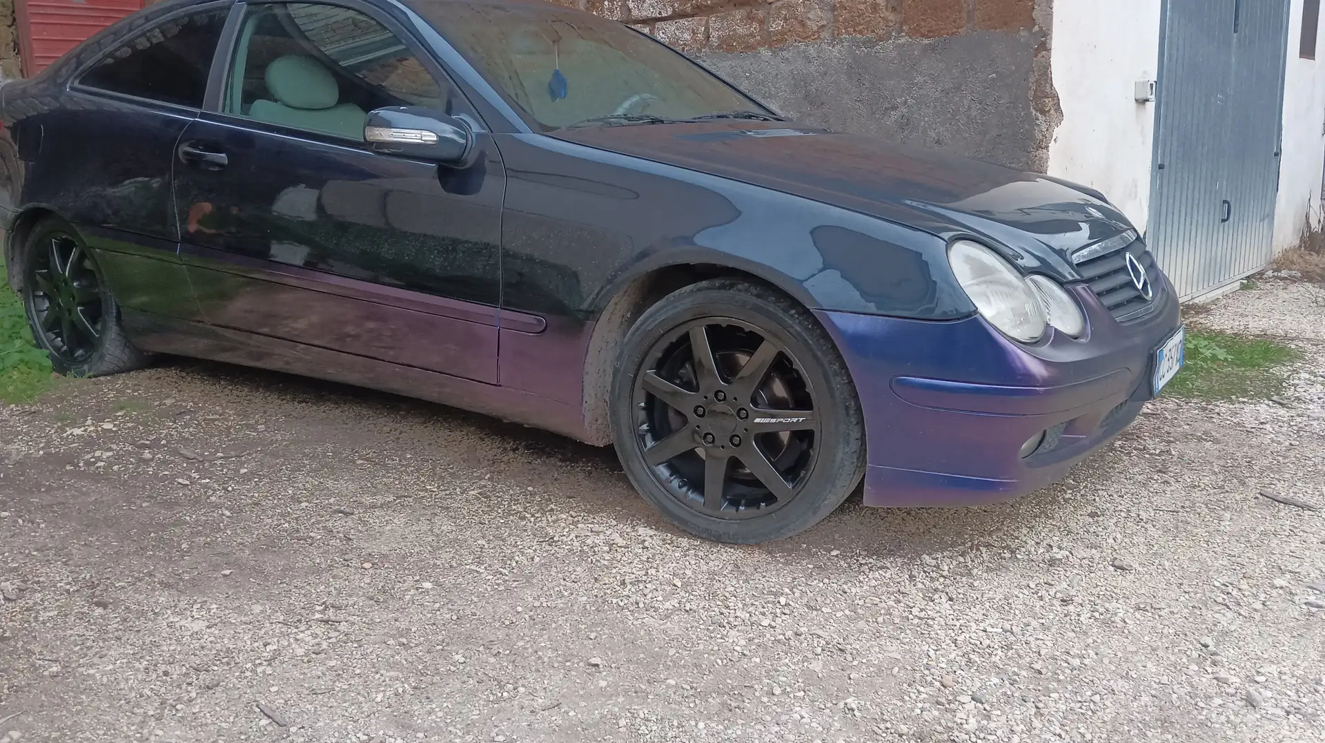 Mercedes-Benz C 220 Classe C Sportcoupe - cdi OCCASIONE UNICA Kék - 2