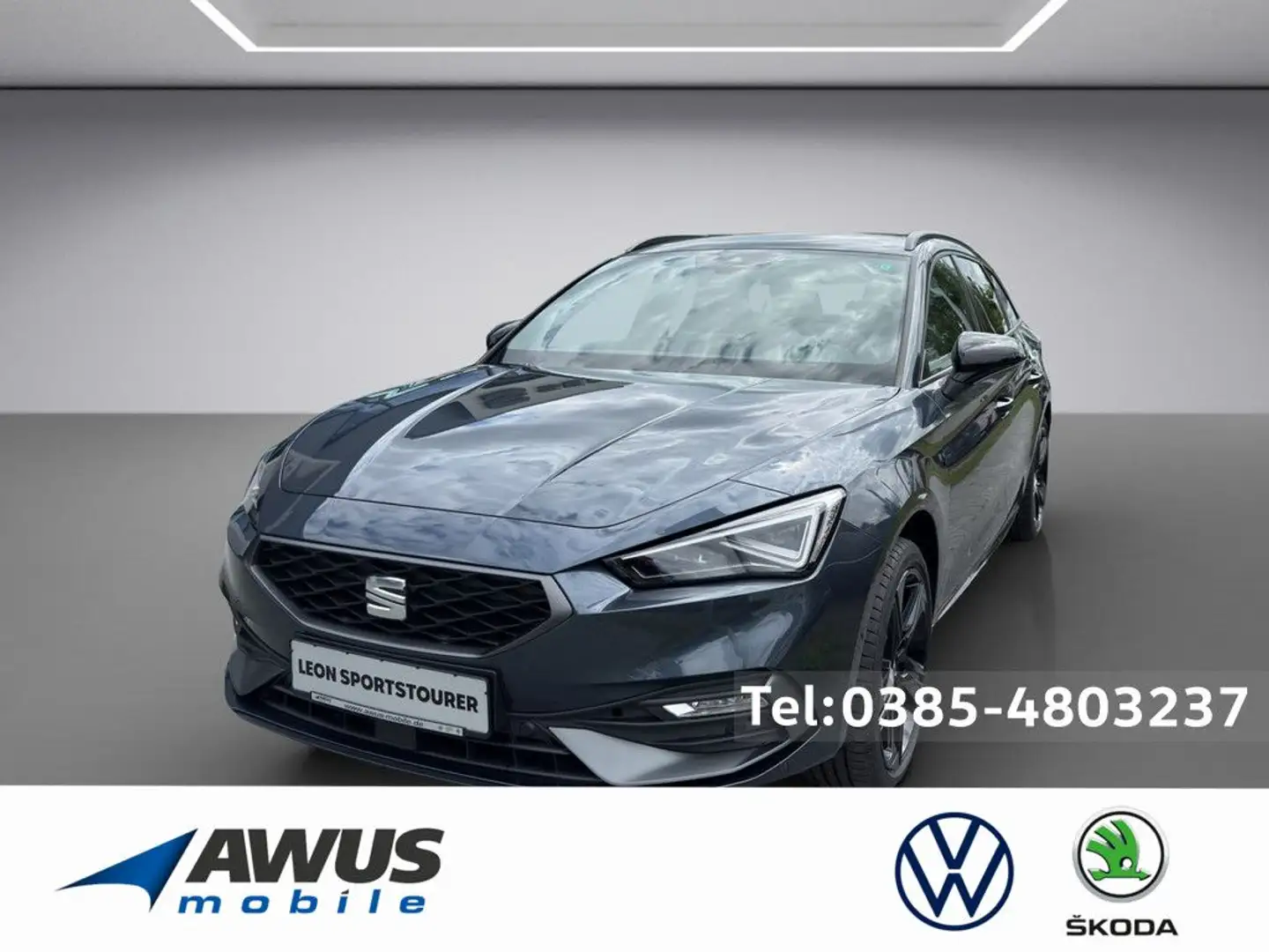 SEAT Leon ST FR Black Edition ACC FACEL. MATRIX-LED Szary - 1