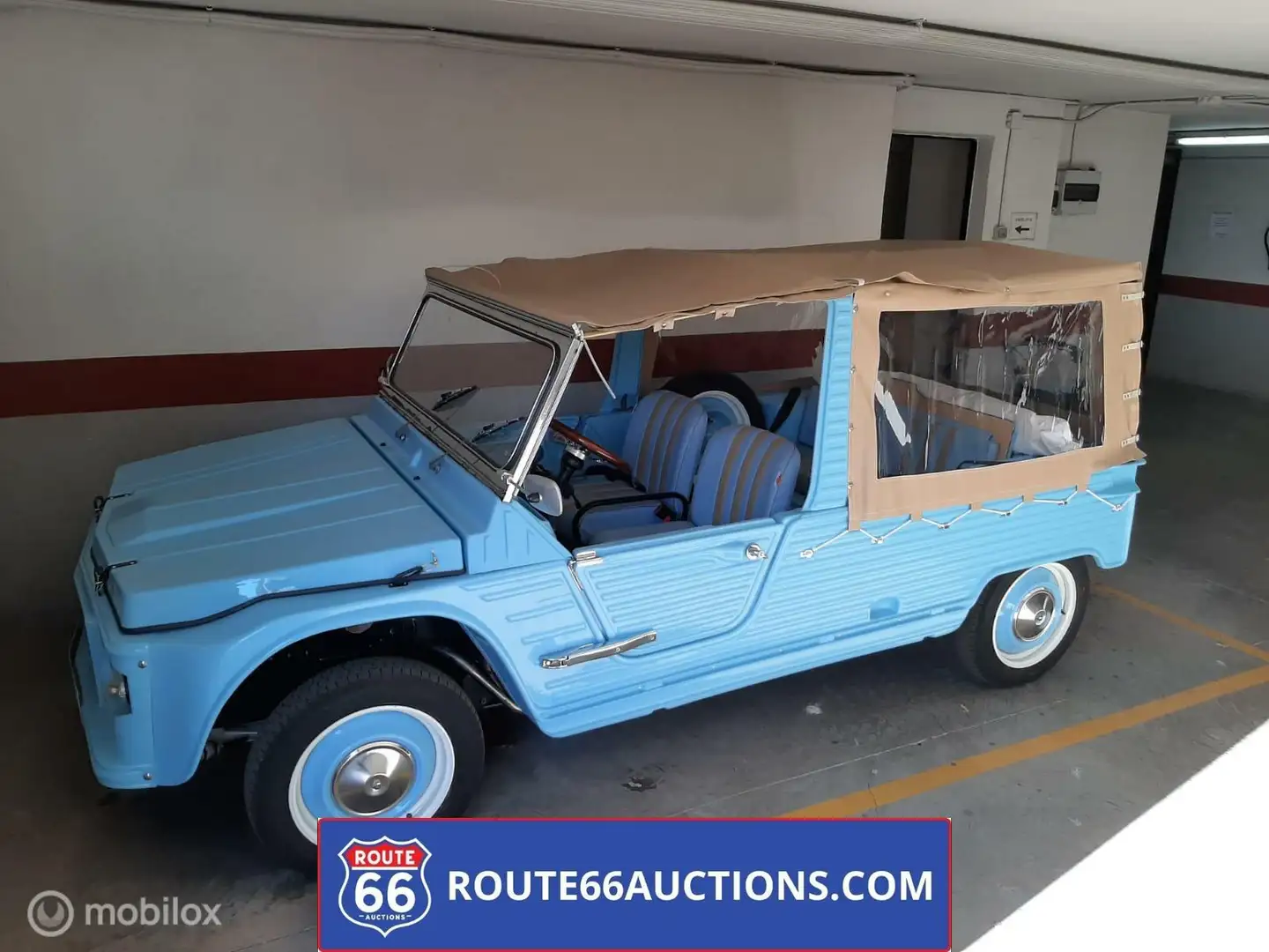 Citroen Méhari Cabriolet 1979 | Route 66 auctions Blauw - 1