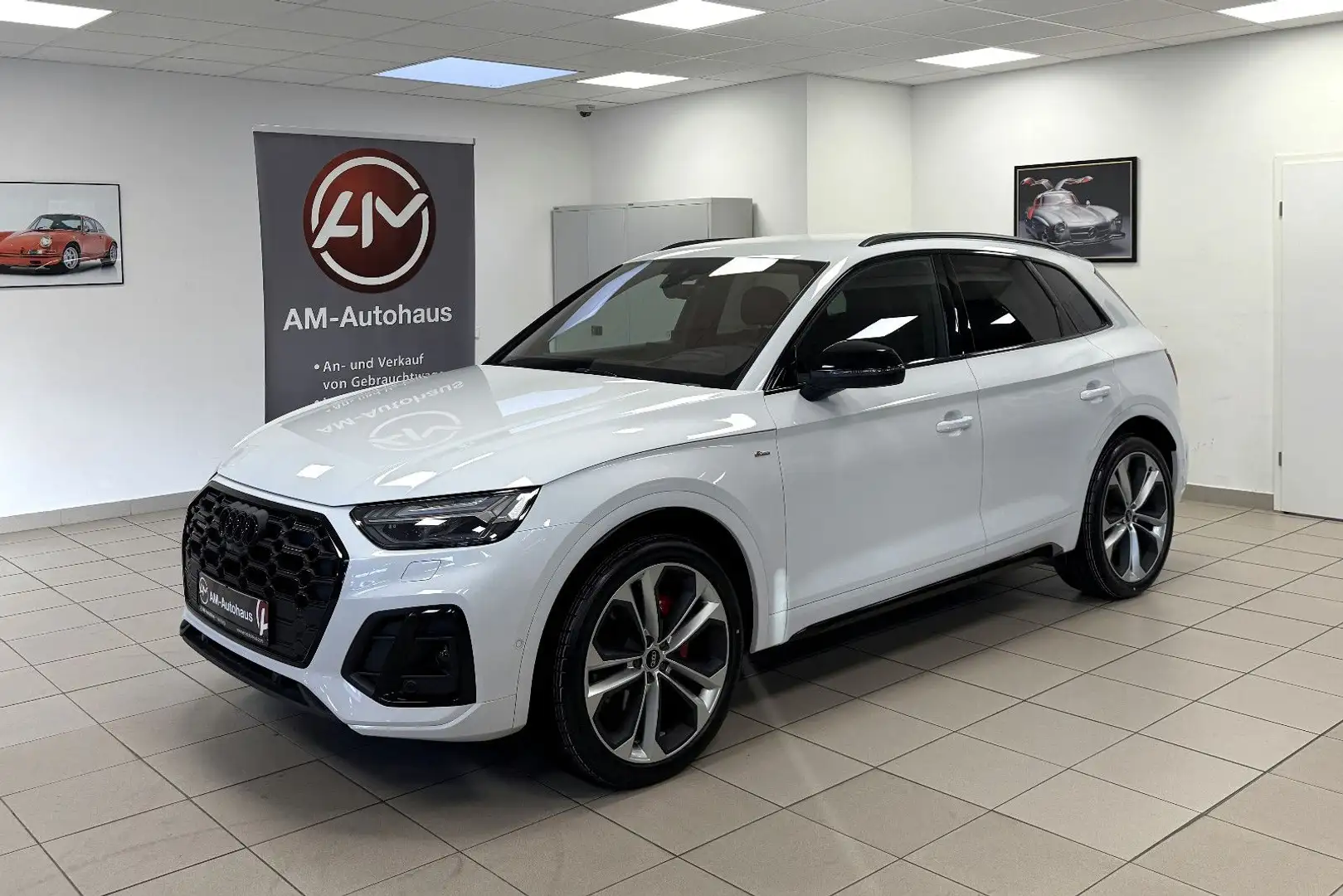 Audi Q5 45 TFSI Quattro *S line*ACC*AHK*Matrix*StdHzg Blanc - 2
