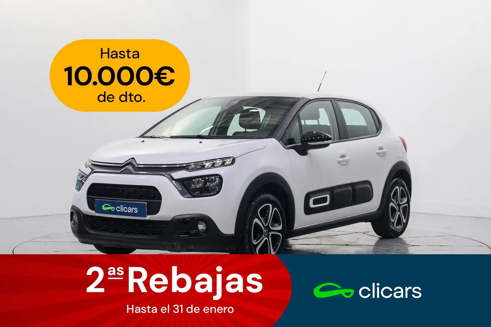 Citroen C3 Origin 1.2 PureTech S&S Plus 83 Blanc - 1