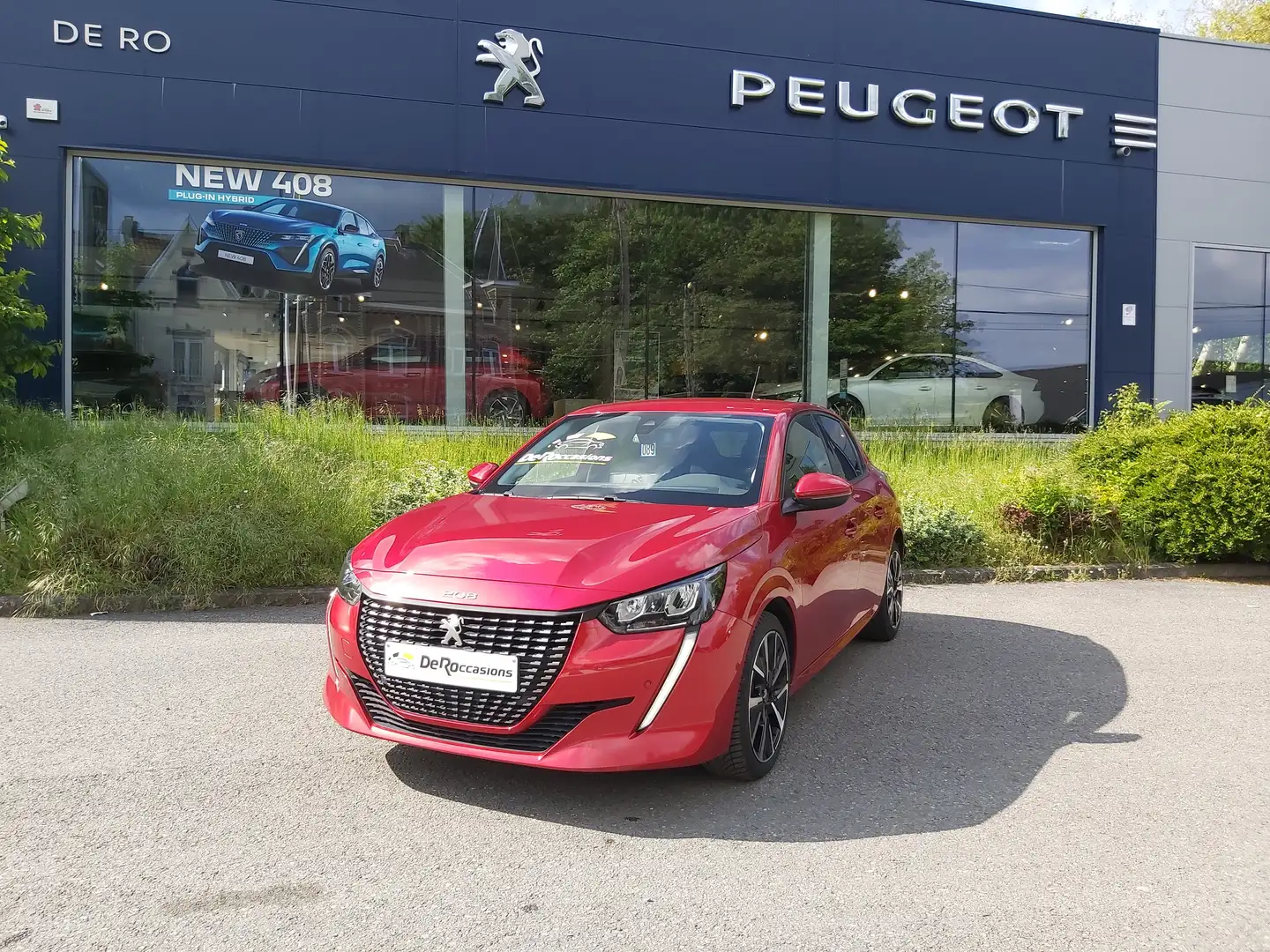 Peugeot 208 1.2i PureTech Allure (EU6.3) Rosso - 1