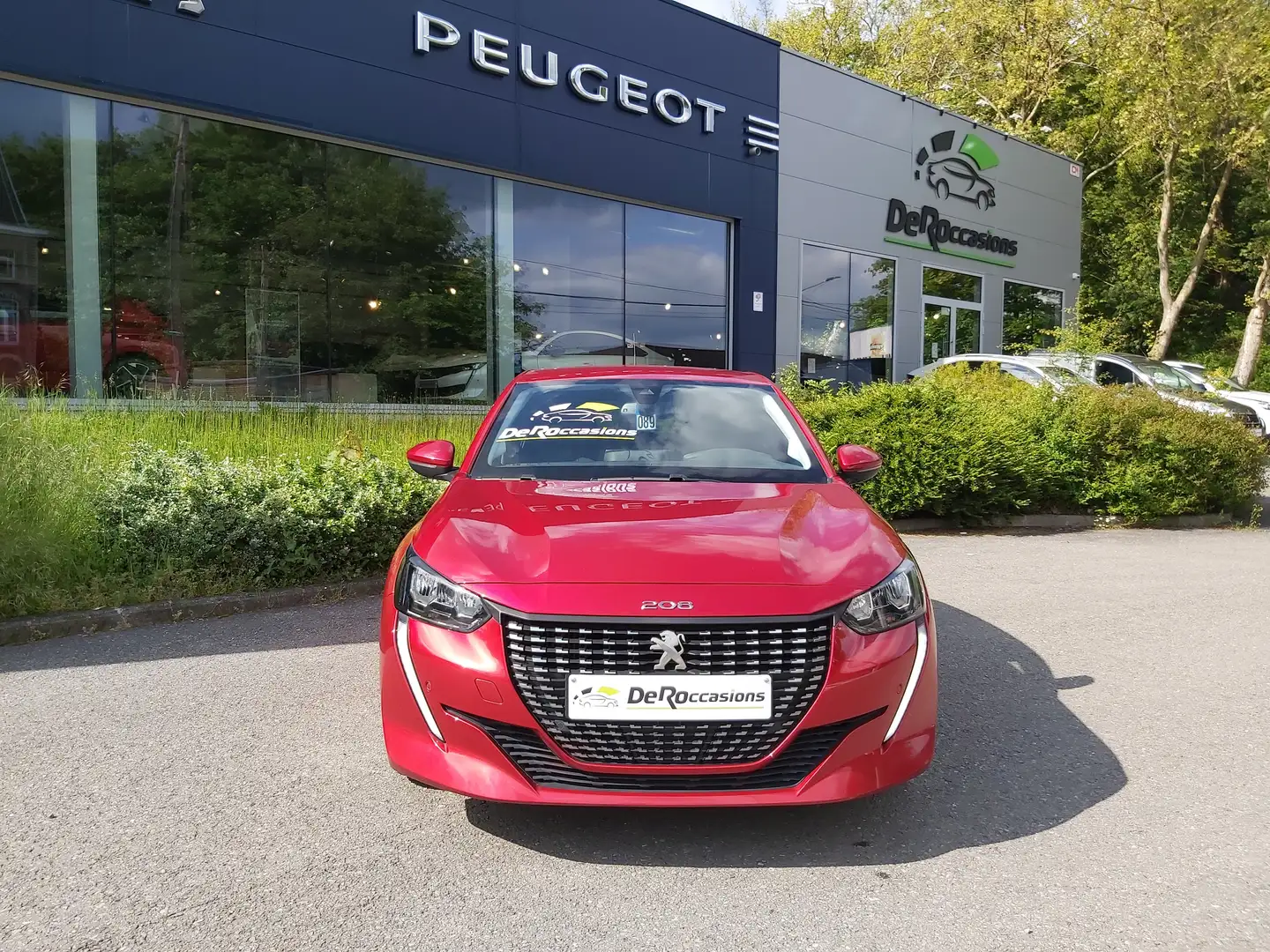 Peugeot 208 1.2i PureTech Allure (EU6.3) Rosso - 2
