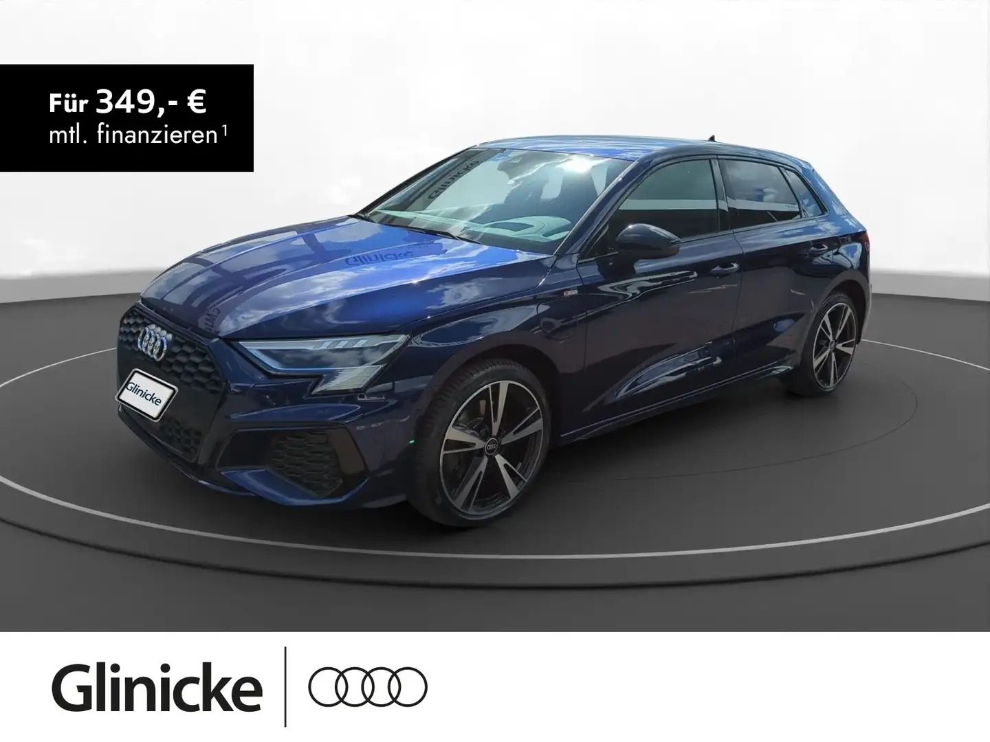 Audi A3 40 1.4 TFSI e-tron S-Line Blau - 1