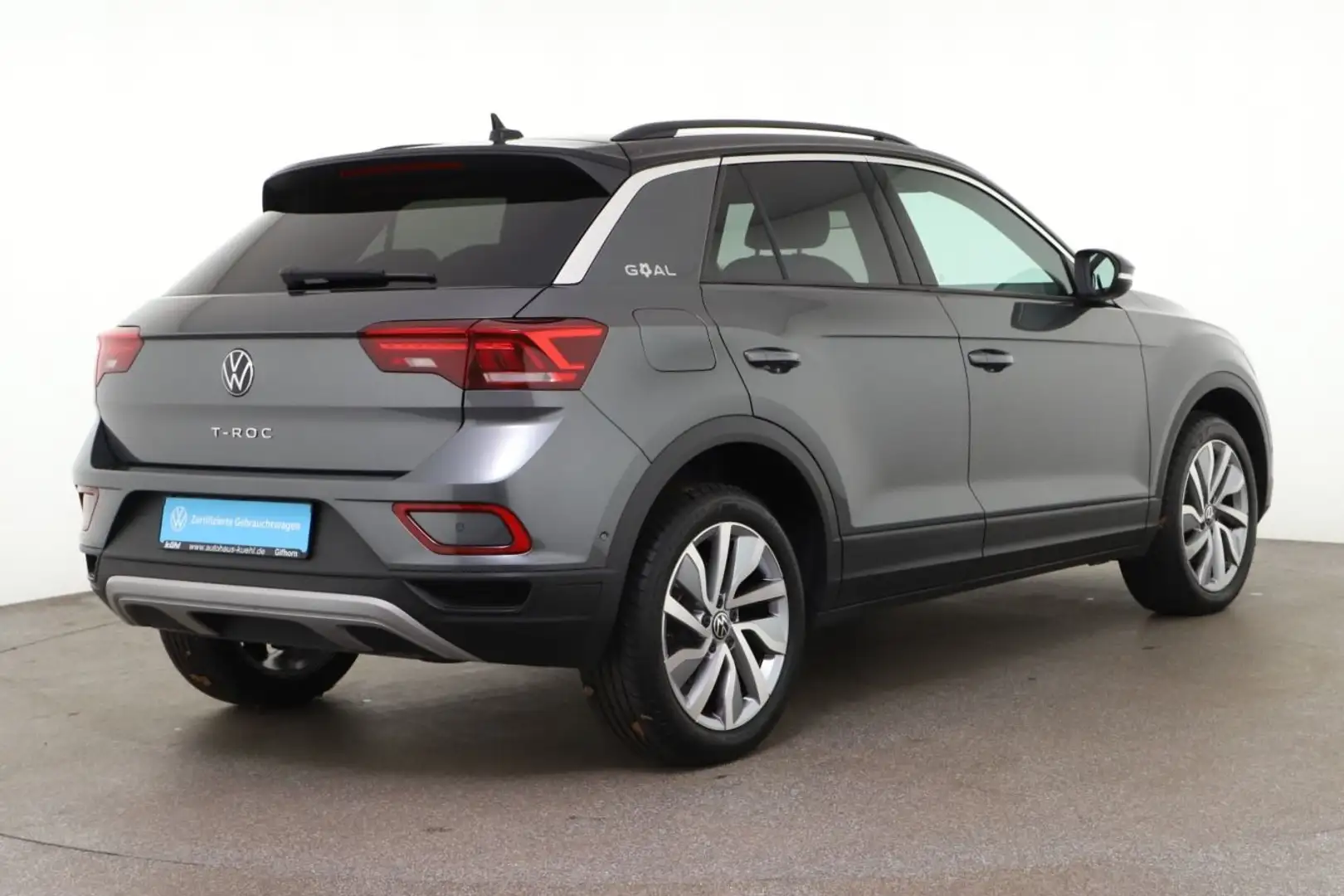 Volkswagen T-Roc 2.0 TDI DSG Goal LED+ IQ.Drive ACC Kessy K Grau - 2