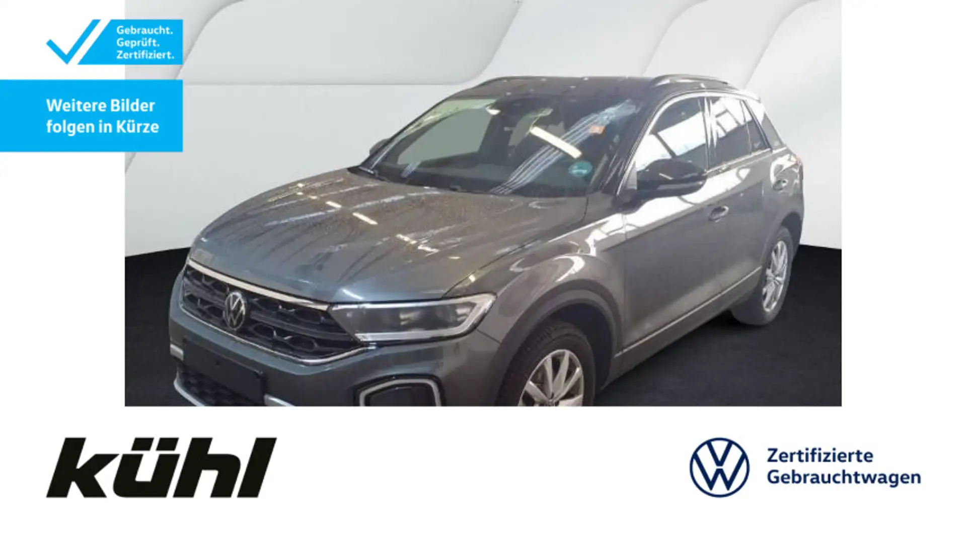 Volkswagen T-Roc 2.0 TDI DSG Goal LED+ IQ.Drive ACC Kessy K Grau - 1