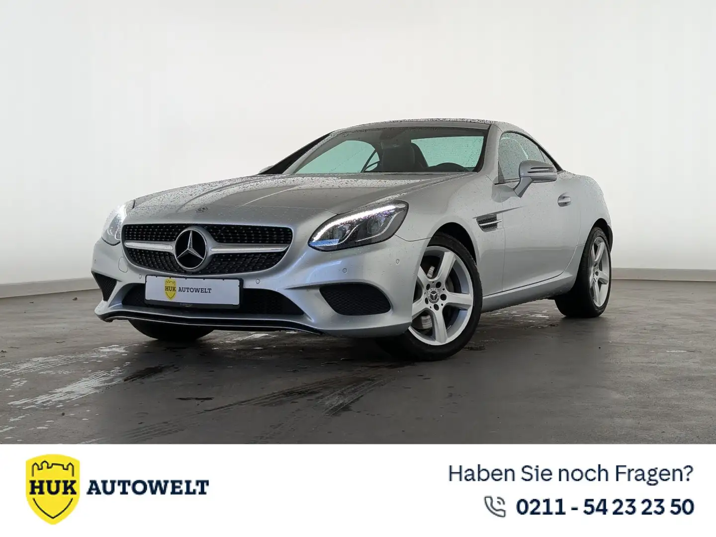 Mercedes-Benz SLC 200 SLC 200 (EURO 6d-TEMP) LEDER+LED+NAVI+PDC+SHZ+ Silber - 1