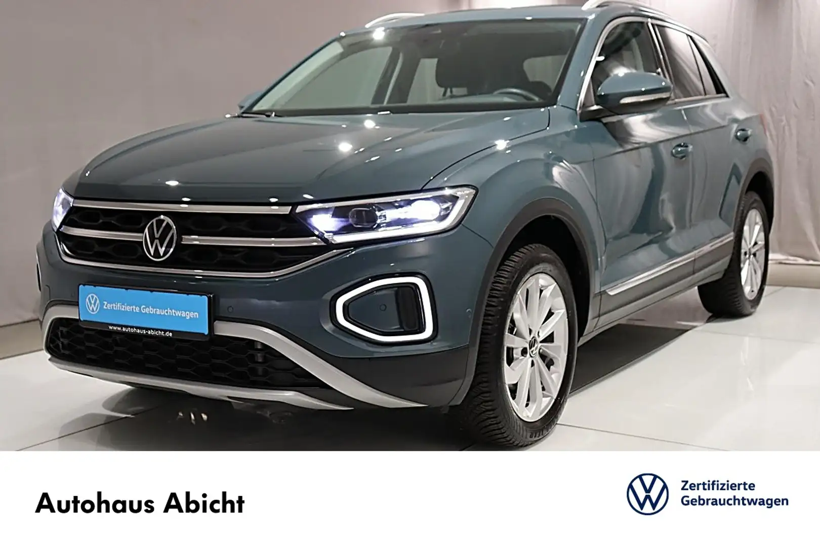 Volkswagen T-Roc 1.5 TSI Style 110kW EasyOpen Navi Anschlussgaranti Azul - 1