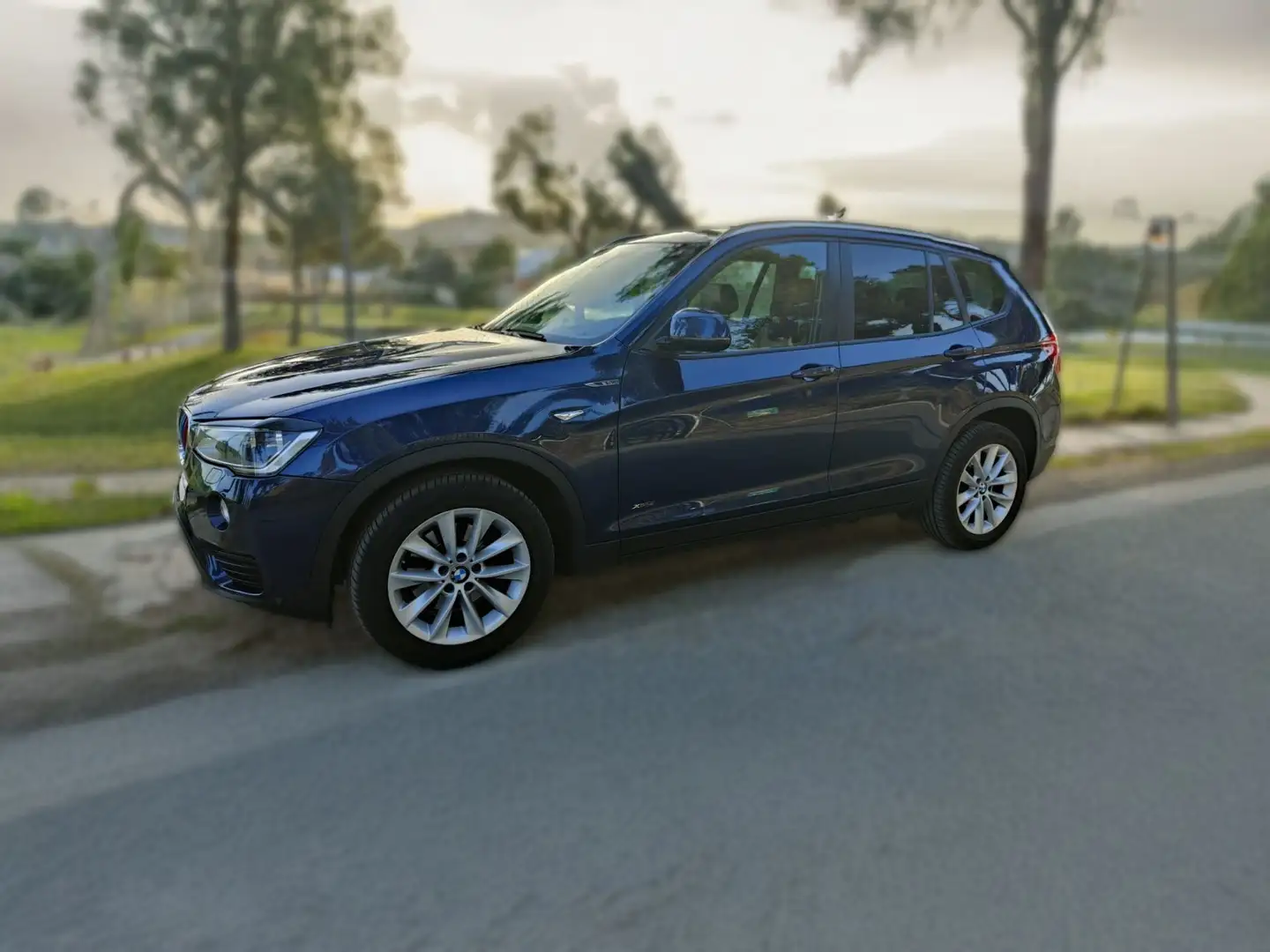 BMW X3 xDrive 20d Azul - 2