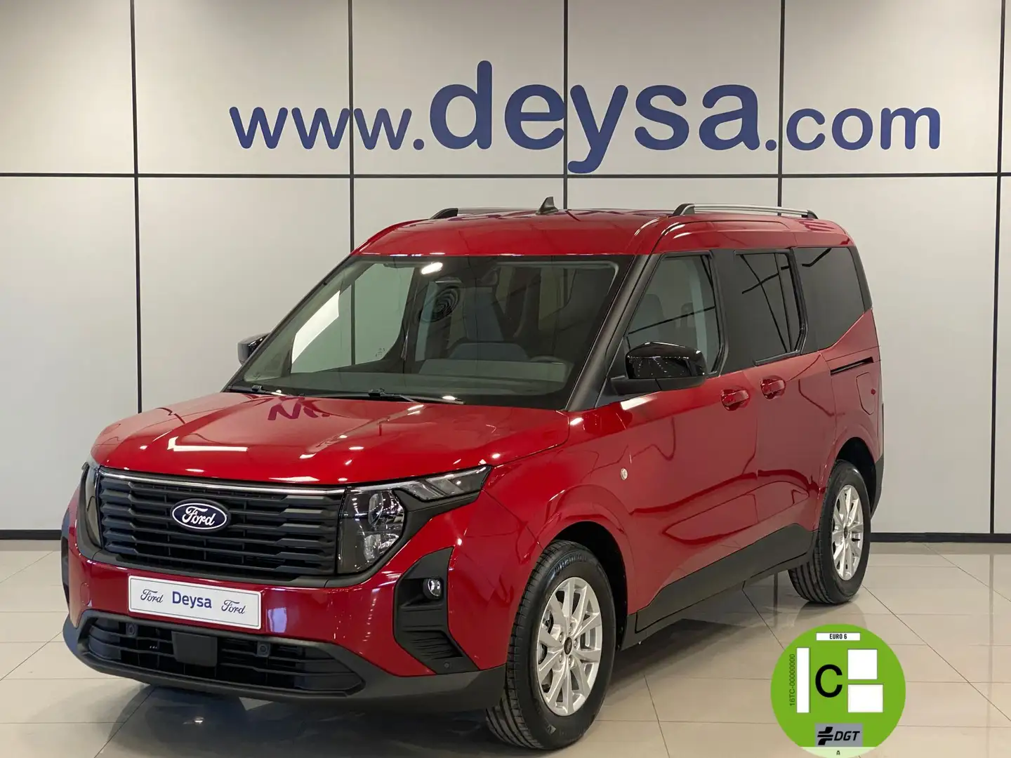 Ford Tourneo Courier 1.0 Ecoboost Titanium Červená - 1