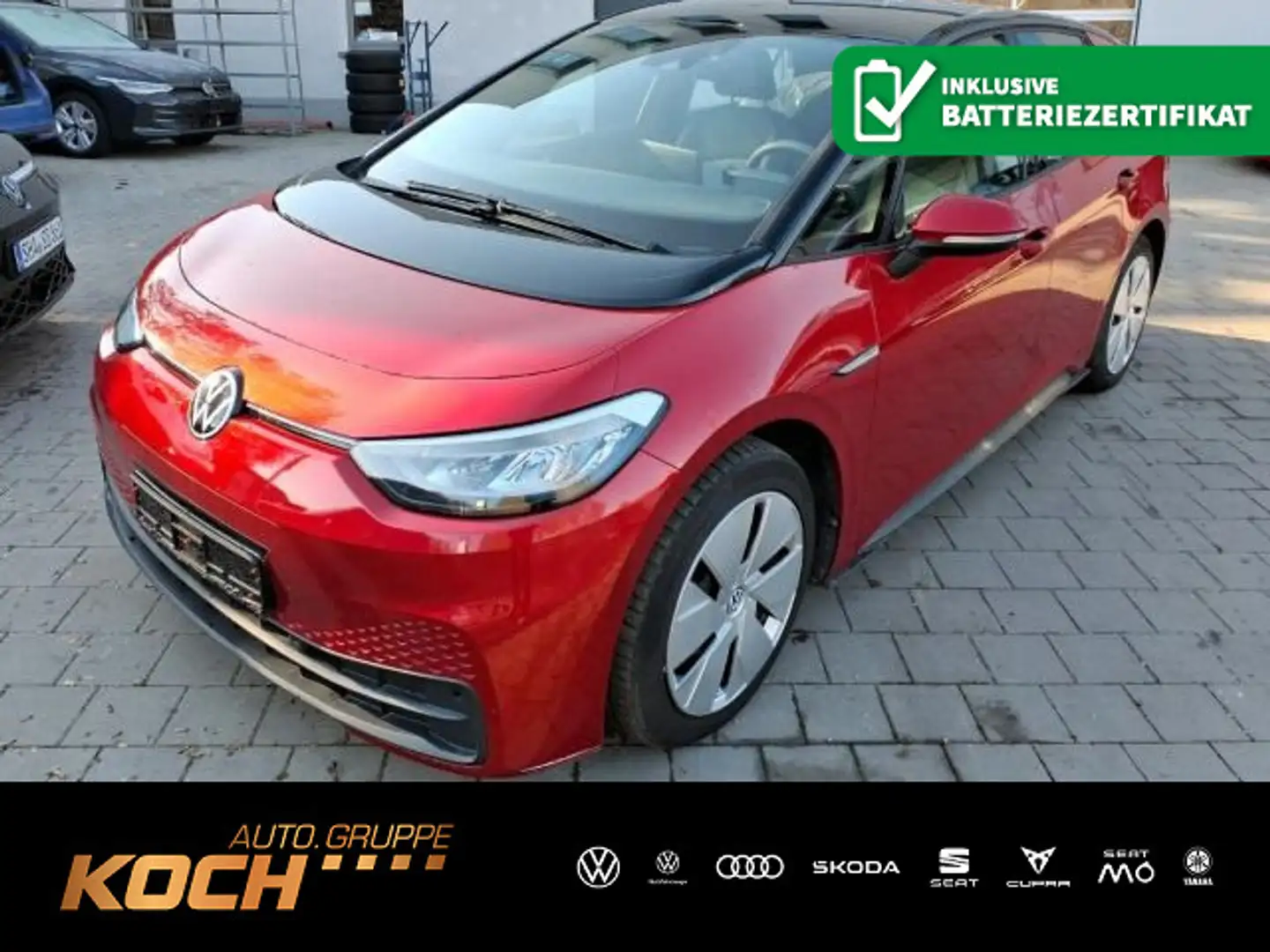 Volkswagen ID.3 Pro 58kWh Navi LED AppConnect Rot - 1