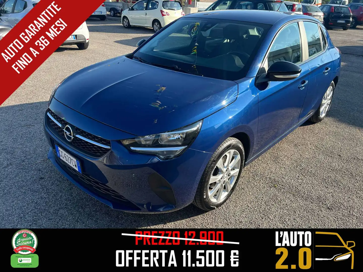 Opel Corsa Corsa 1.2 Edition s Blu/Azzurro - 1