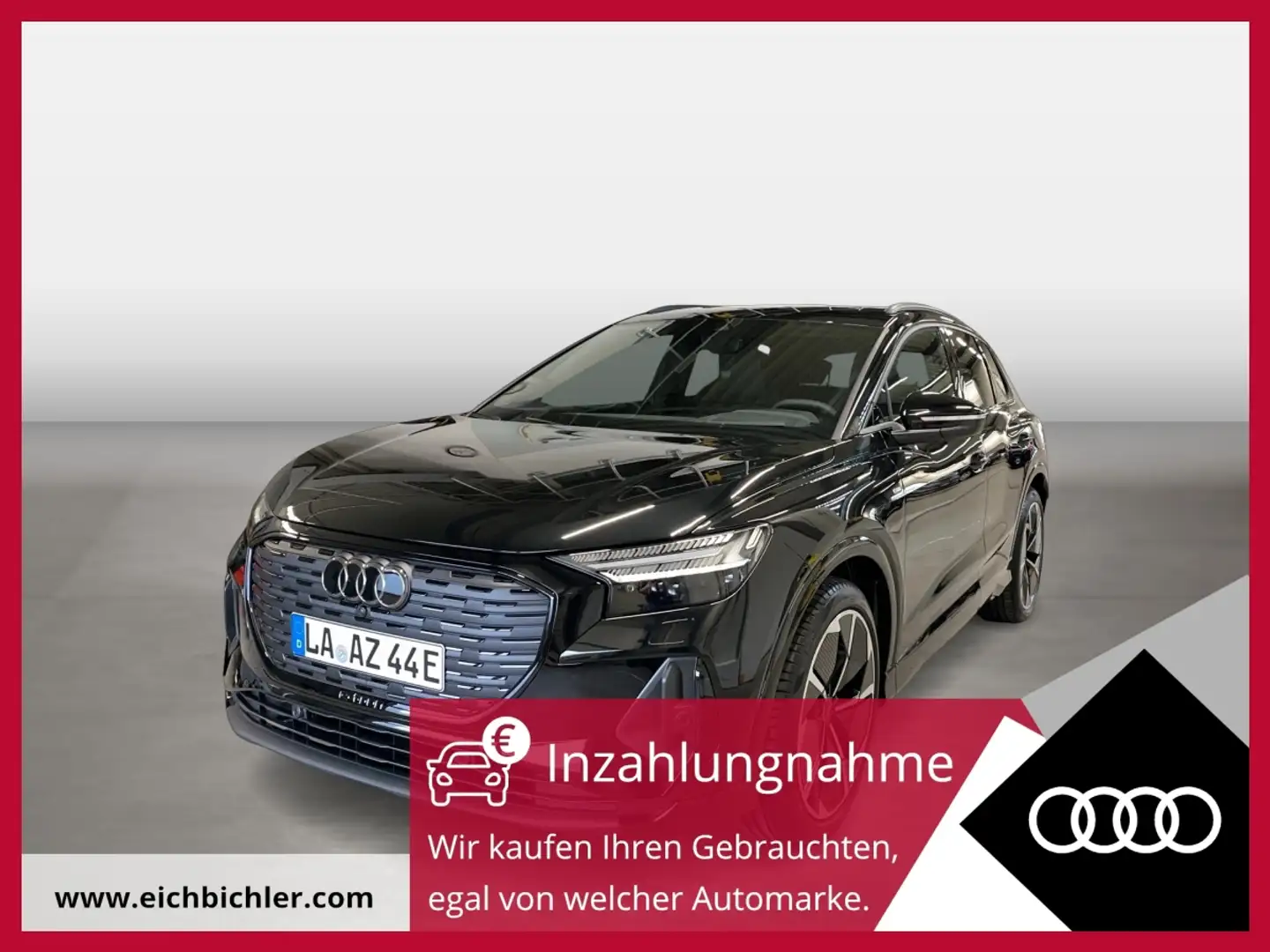 Audi Q4 e-tron Q4 40 e-tron Pano ACC STH HUD SpurH MATRIX KAM Schwarz - 1