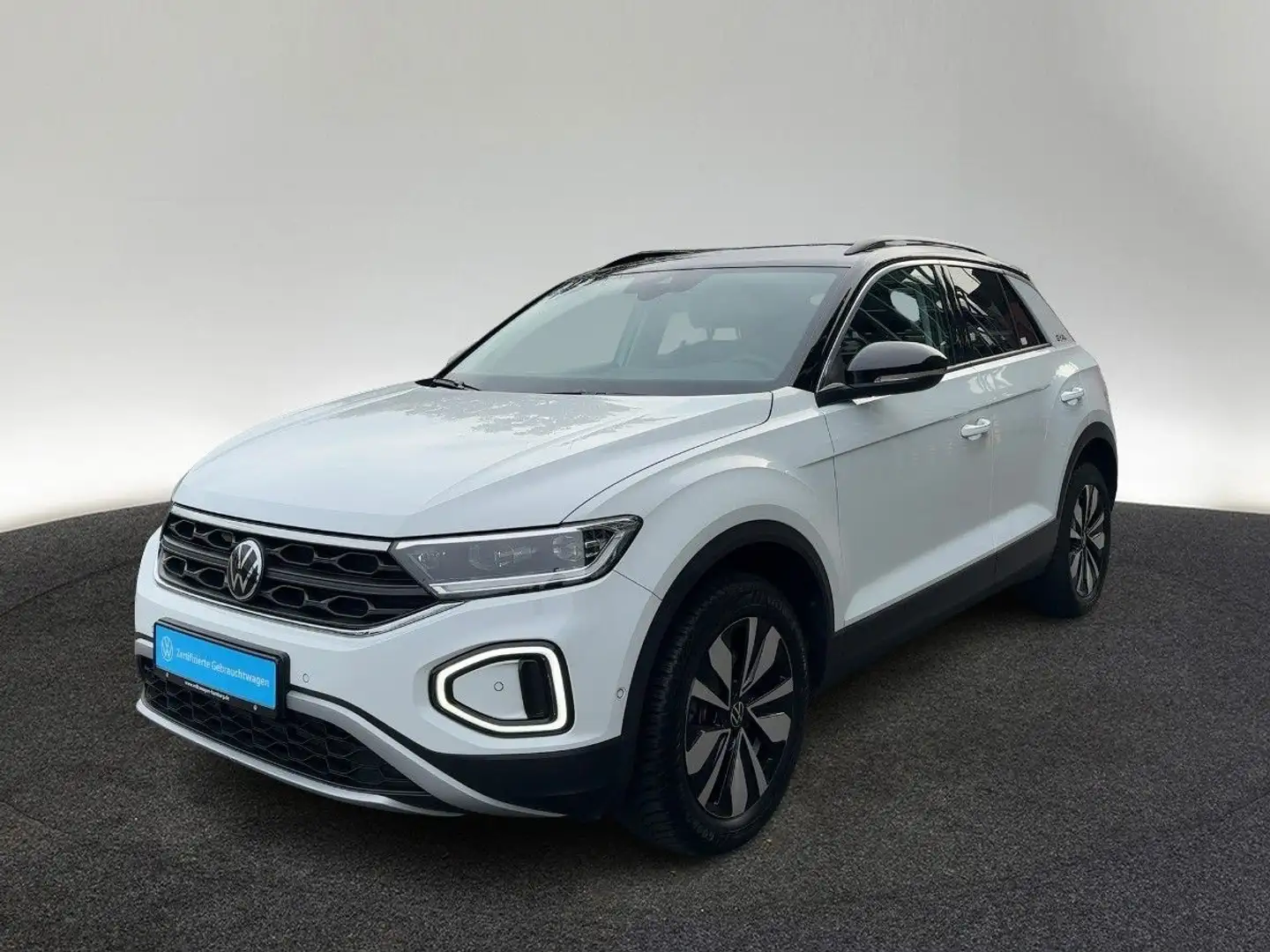 Volkswagen T-Roc 2.0 TDI Life DSG AHK Navi Rückf.kamera Weiß - 2