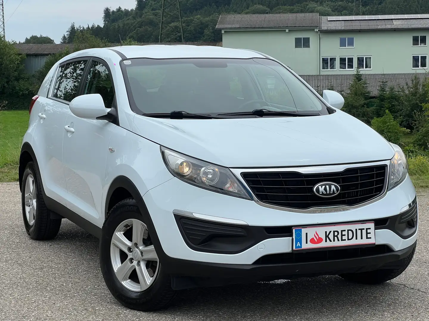 Kia Sportage Österreich Edition 1,7 CRDi Top*Kredit*Gepflegt Weiß - 2