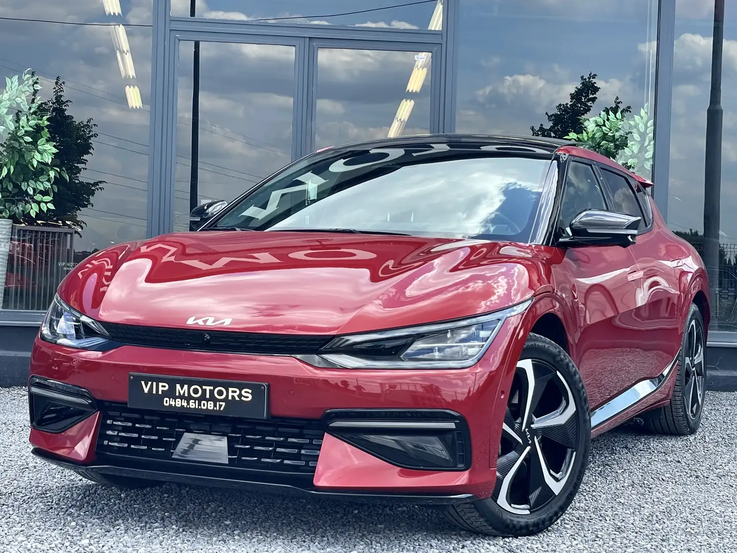 Kia EV6 77.4 kWh //  GT LINE // 29.743€ HTVA Rosso - 2
