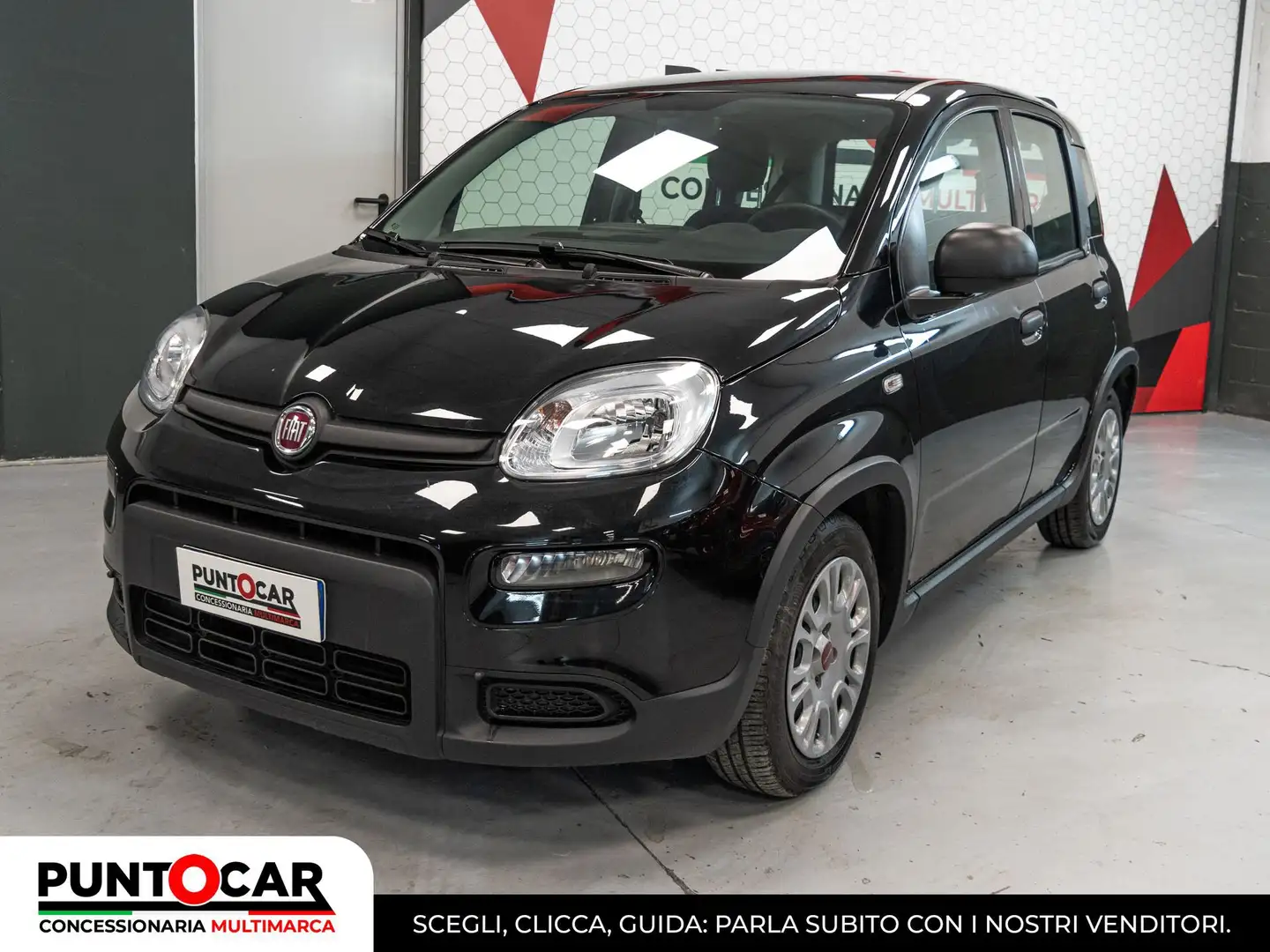 Fiat Panda 1.0 FireFly S&S Hybrid PROMO FLEX Zwart - 1