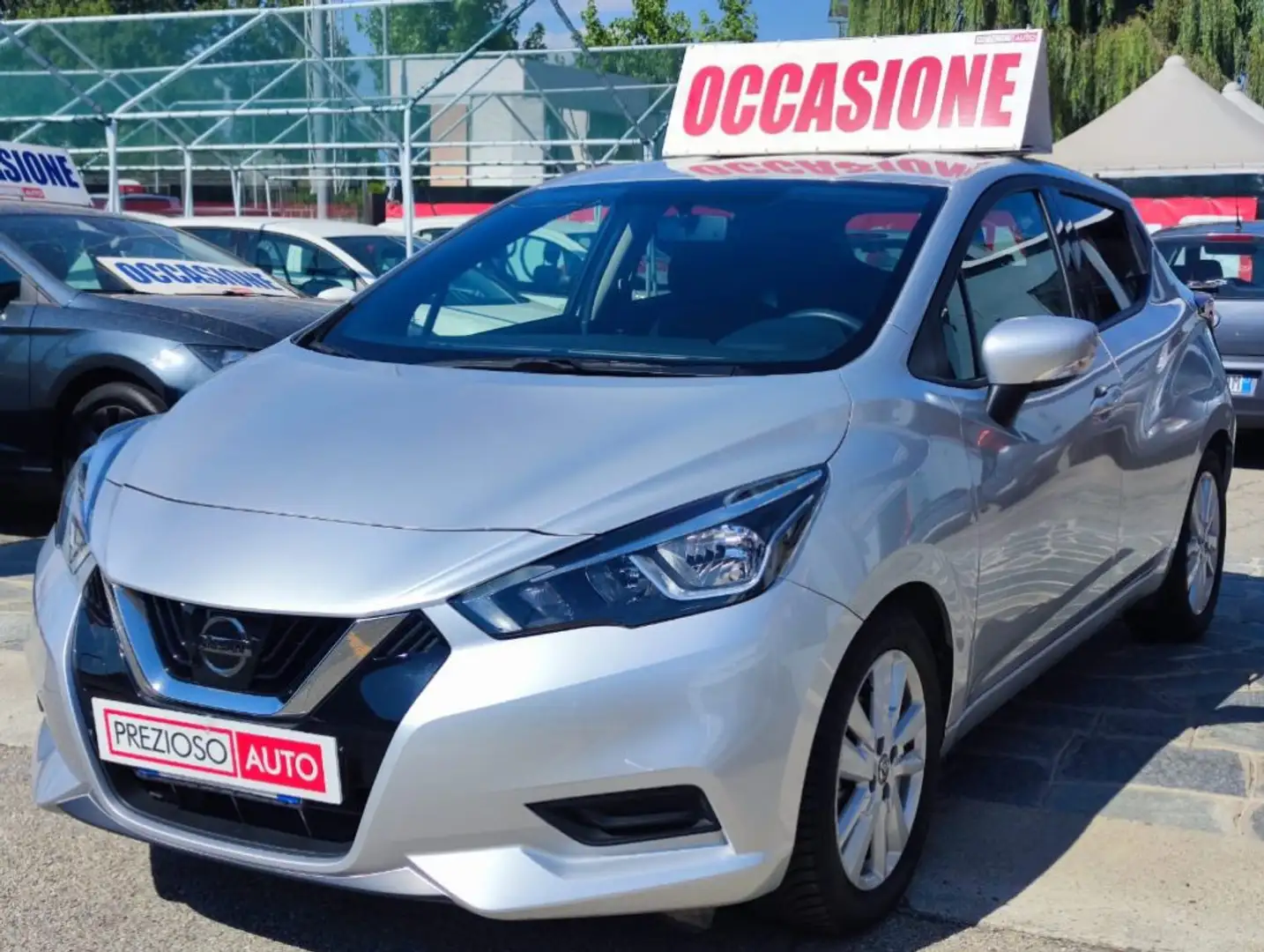 Nissan Micra IG-T 100 5 porte Acenta OK X NEOPATENTATI Argento - 1