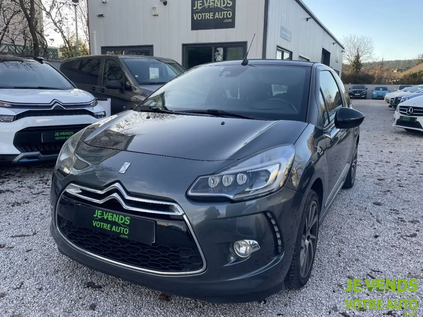 Citroen DS3 165ch Sport Chic Cabriolet Gris - 1